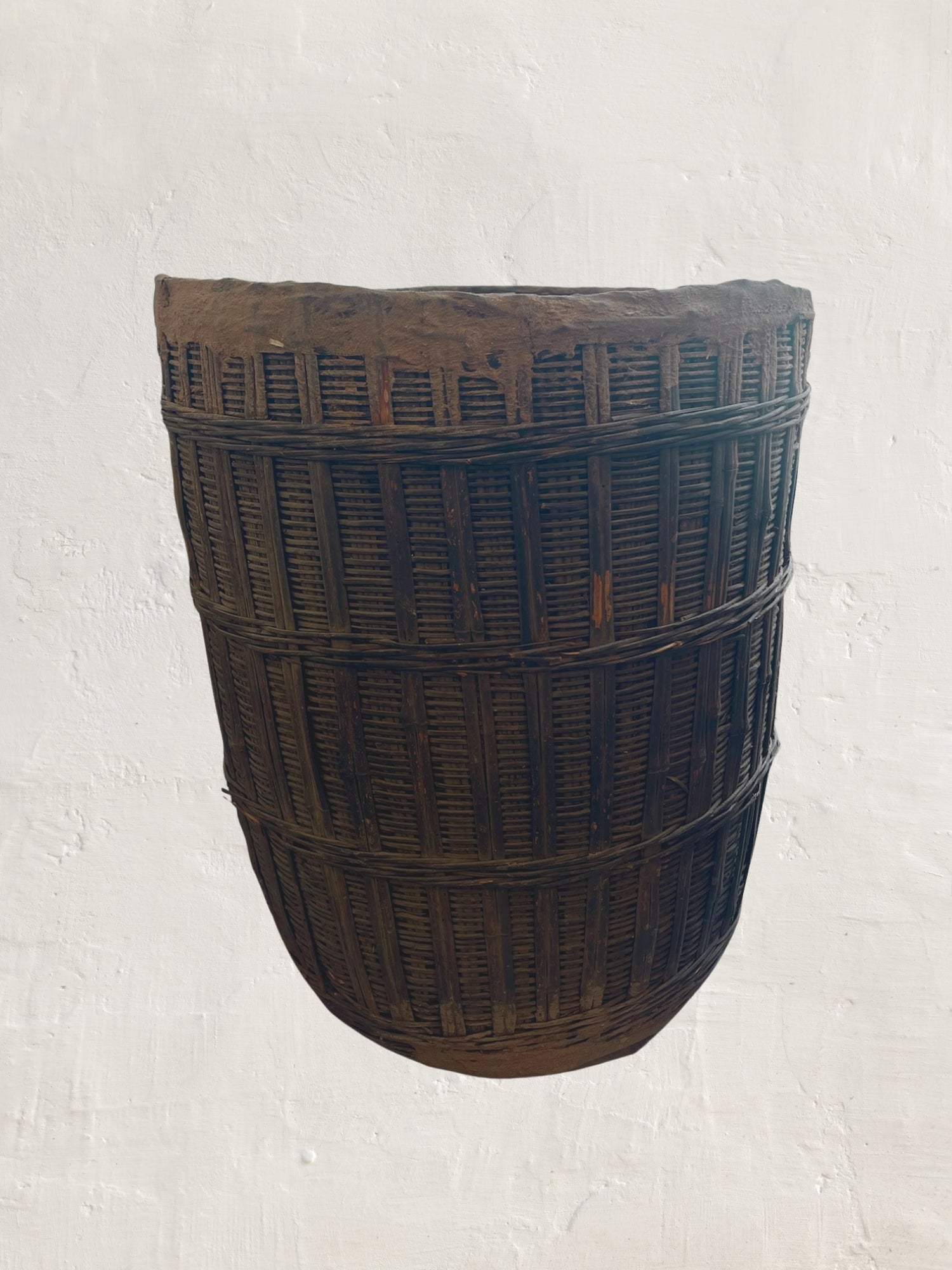 Vintage Indian Gathering Basket