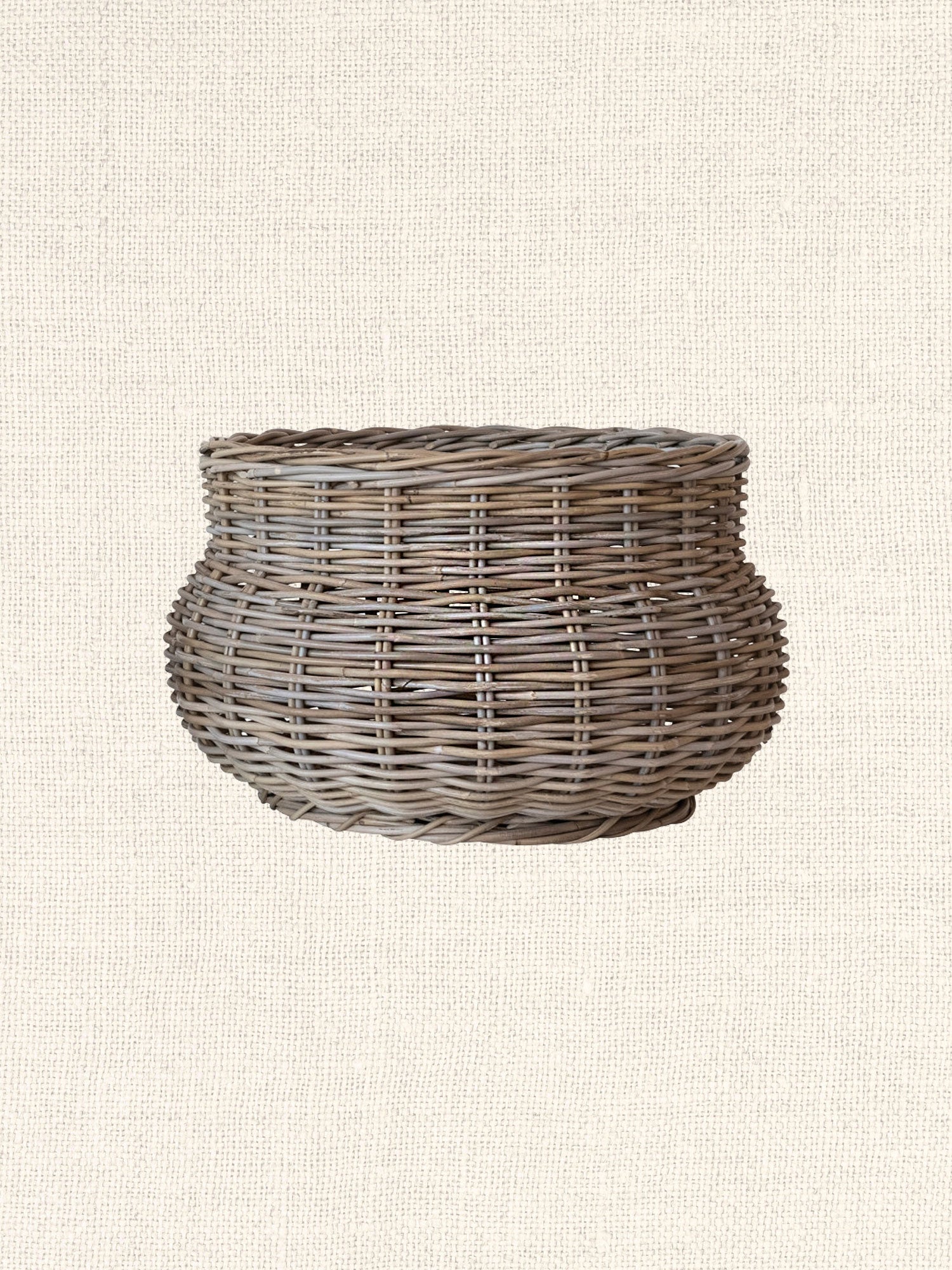 Hand-Woven Rattan Planters