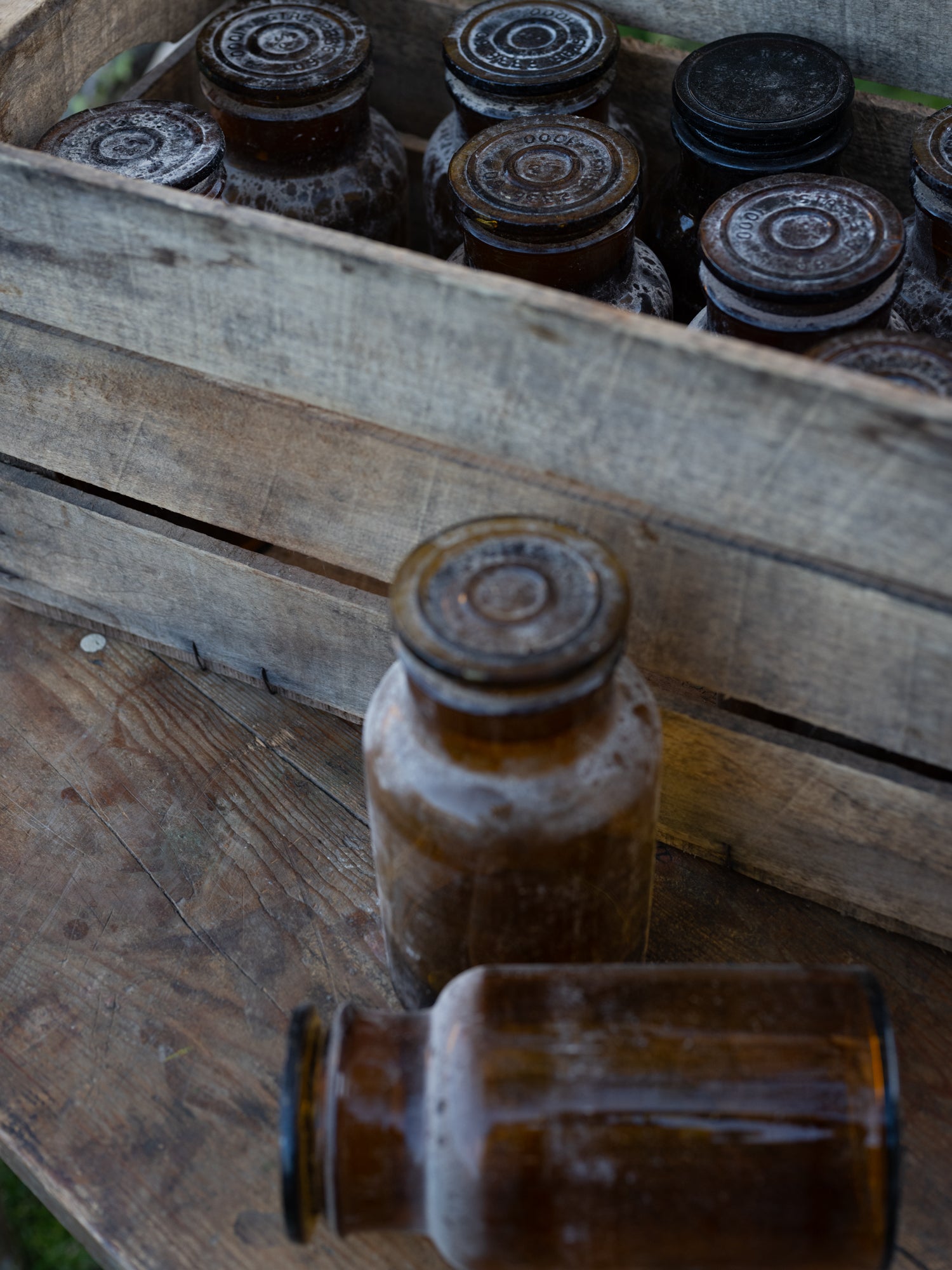 Vintage French Apothecary Jars