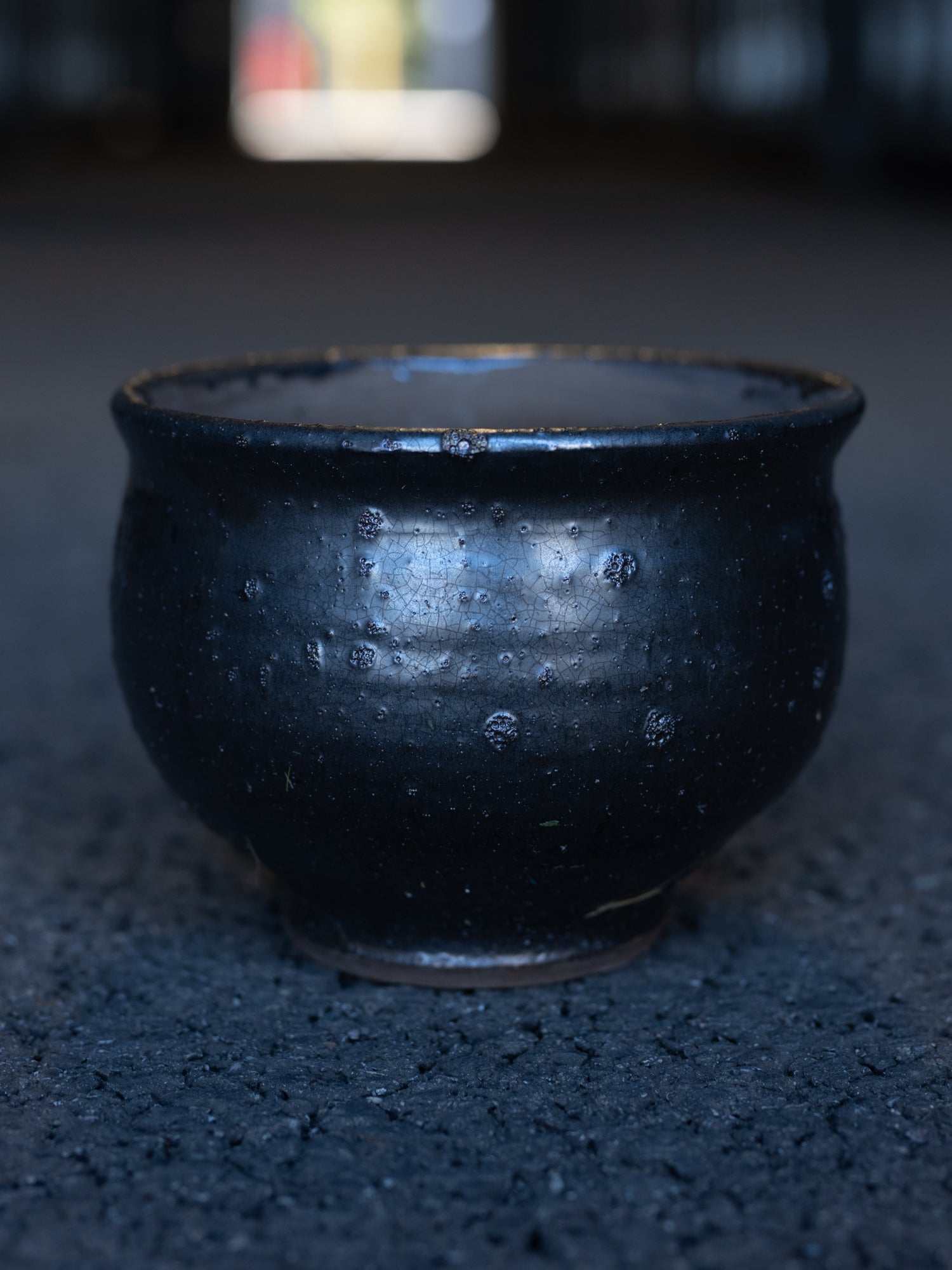 Anduze Small Ceramic Pot | Metallic Glaze