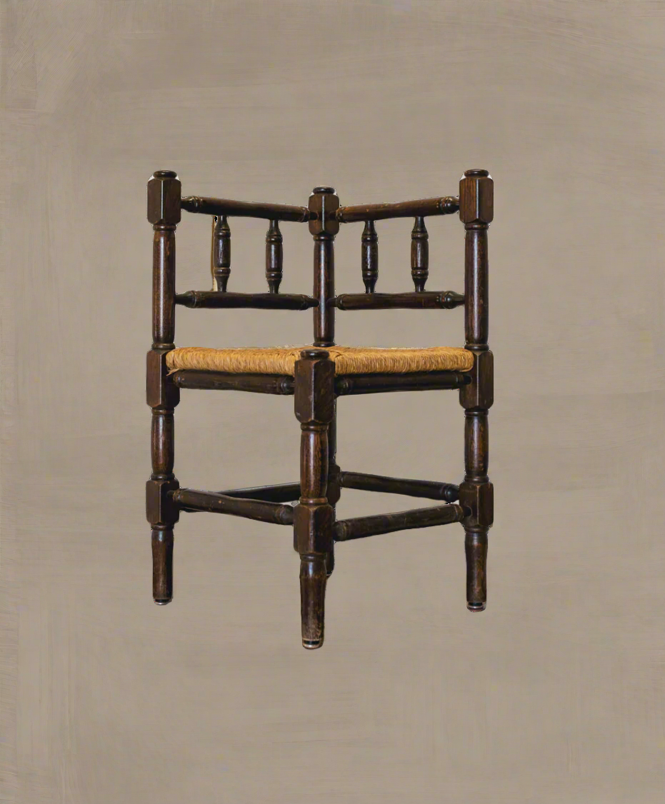 Antique Dutch Corner Chair