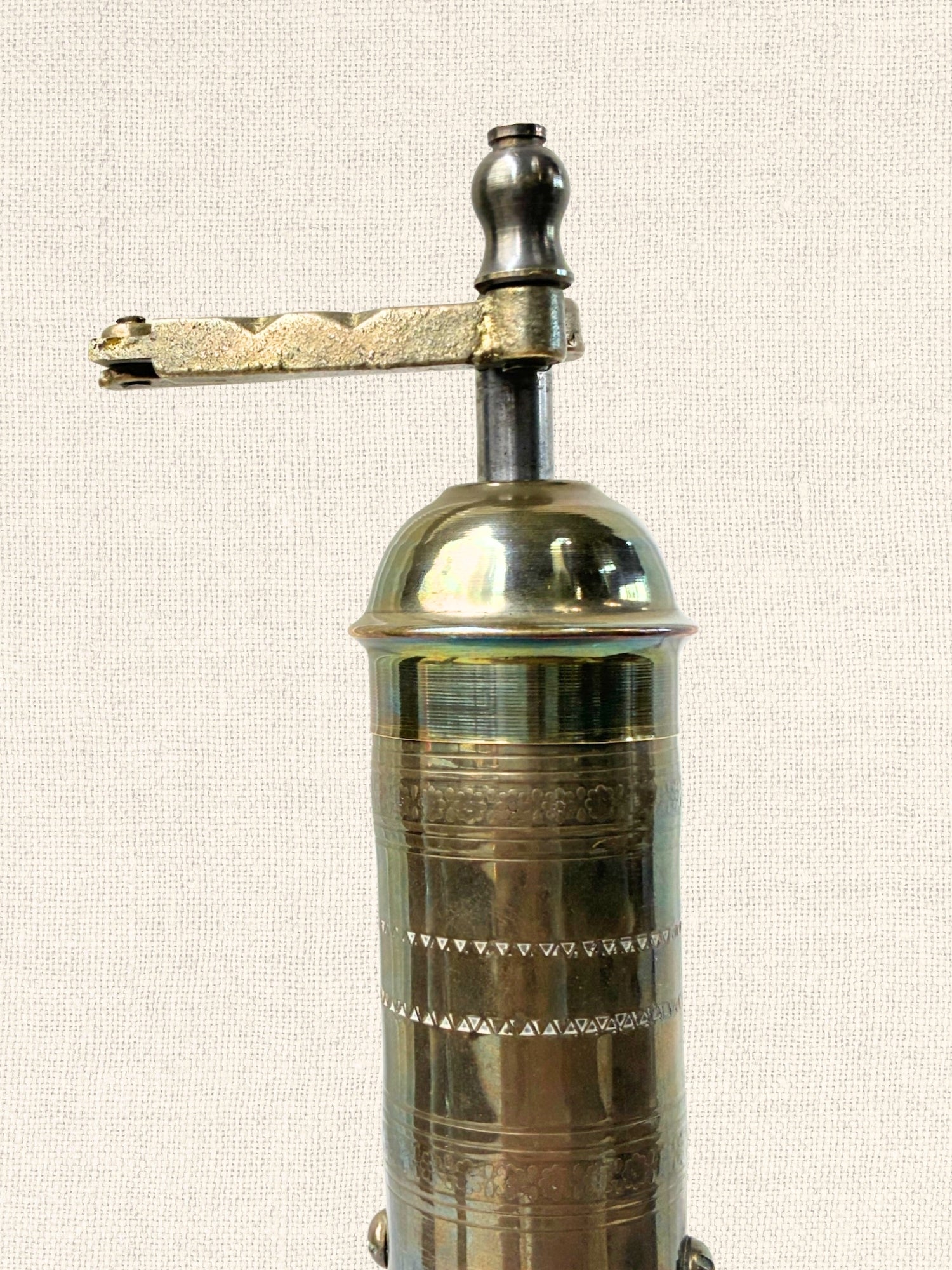 Brass Spice Grinder | Large