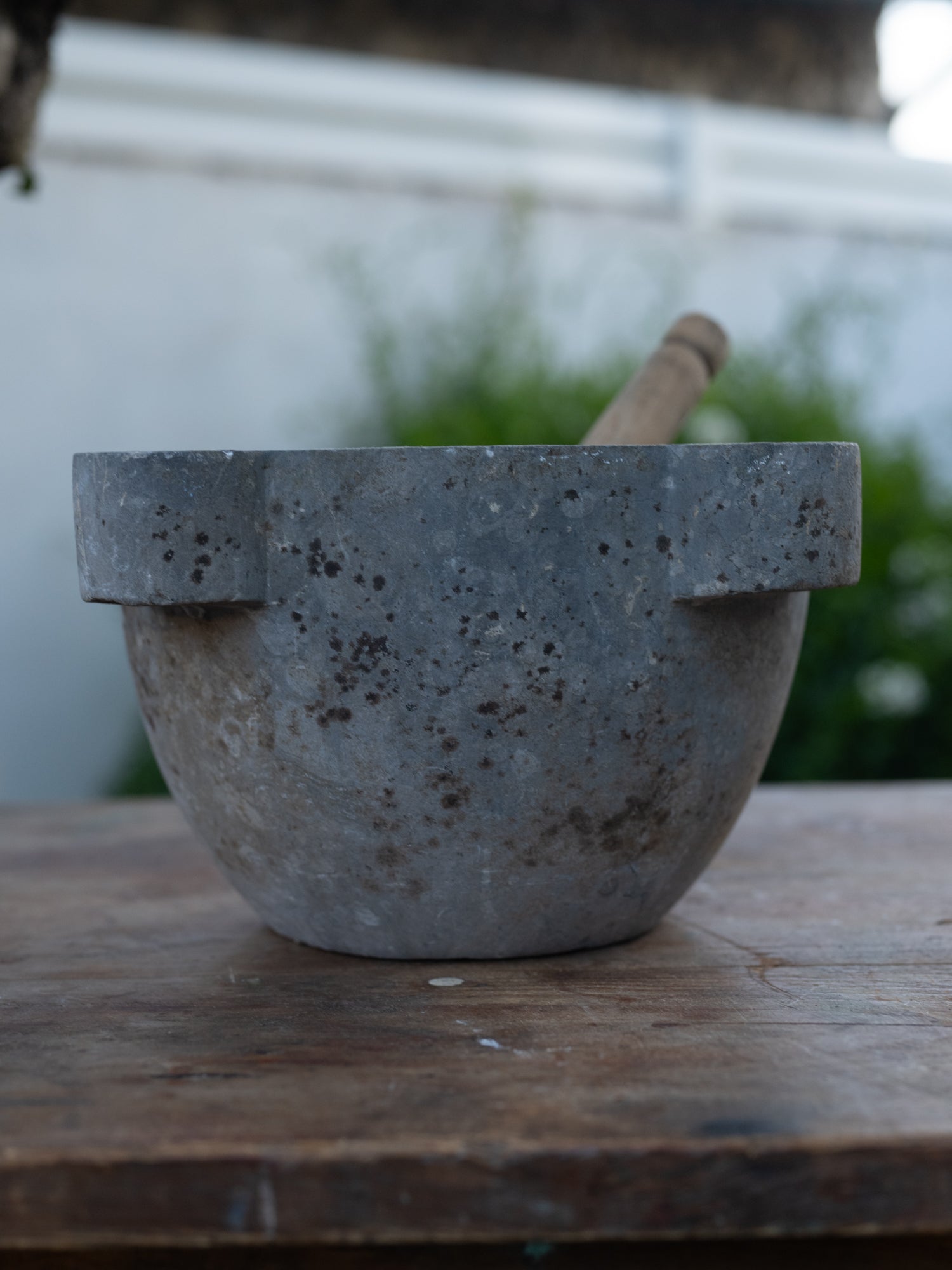 Vintage French Stone Mortar | Lrg