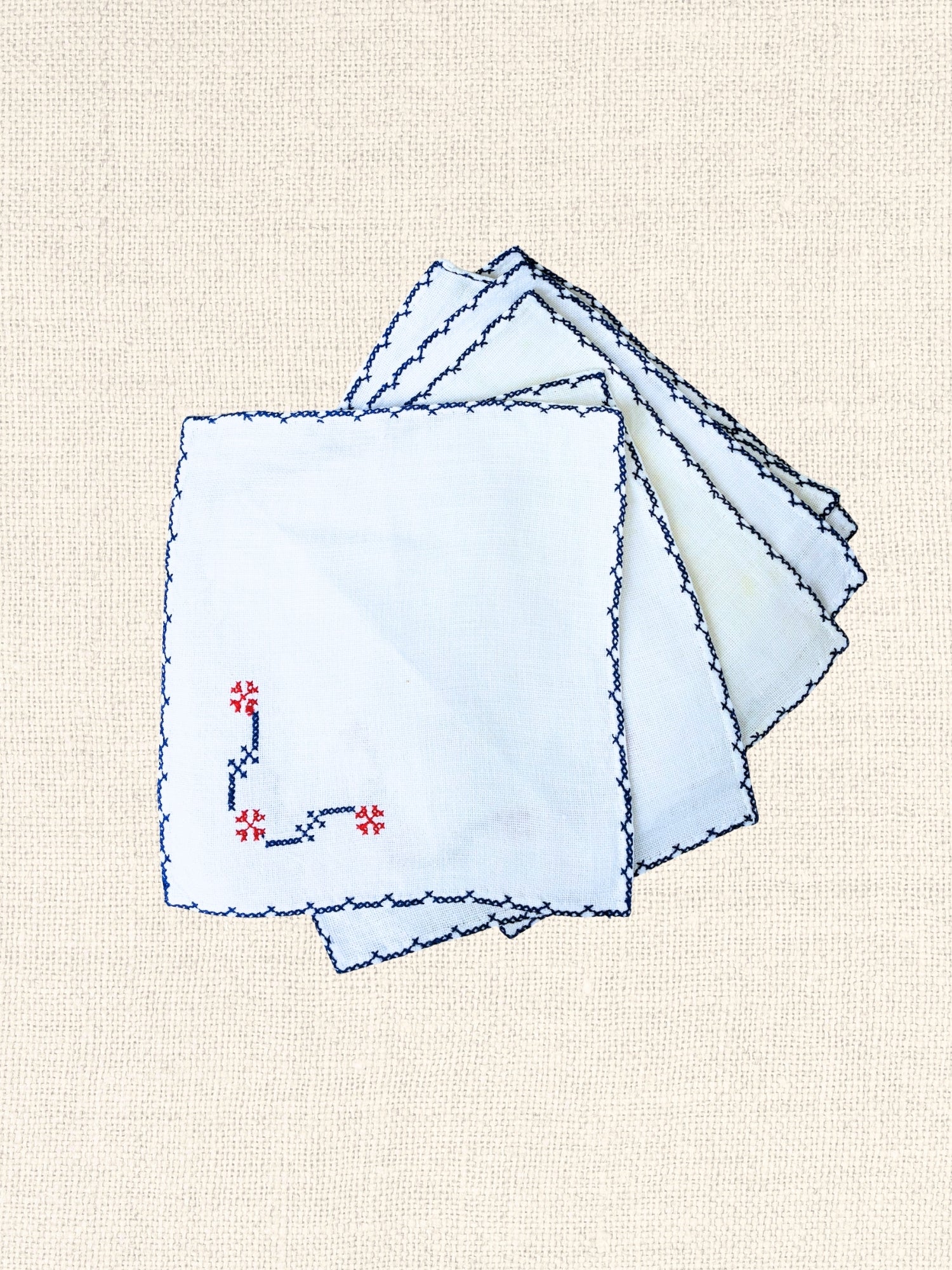 Handstitched Napkin S/6