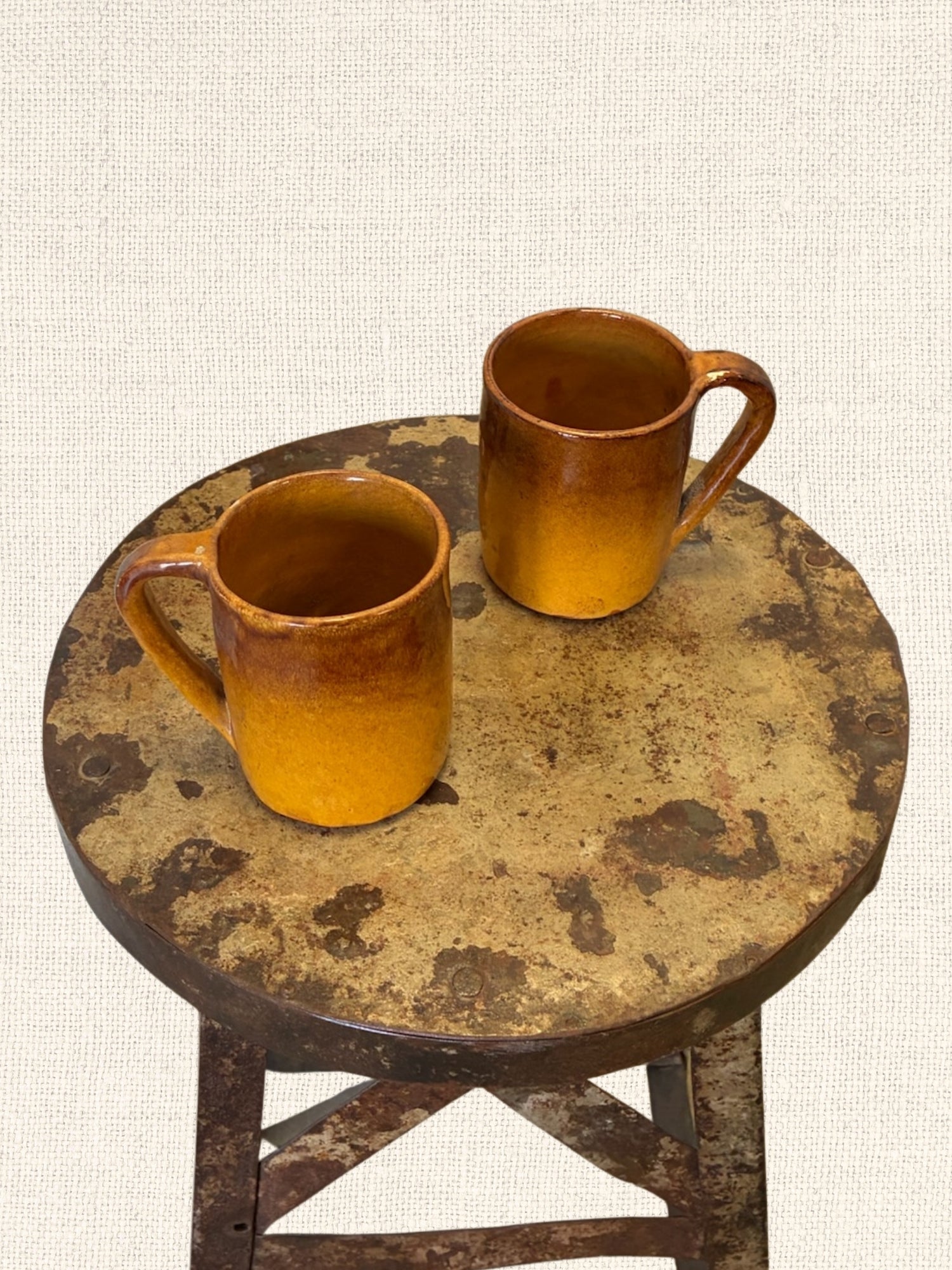 Vintage French Earthenware Mug