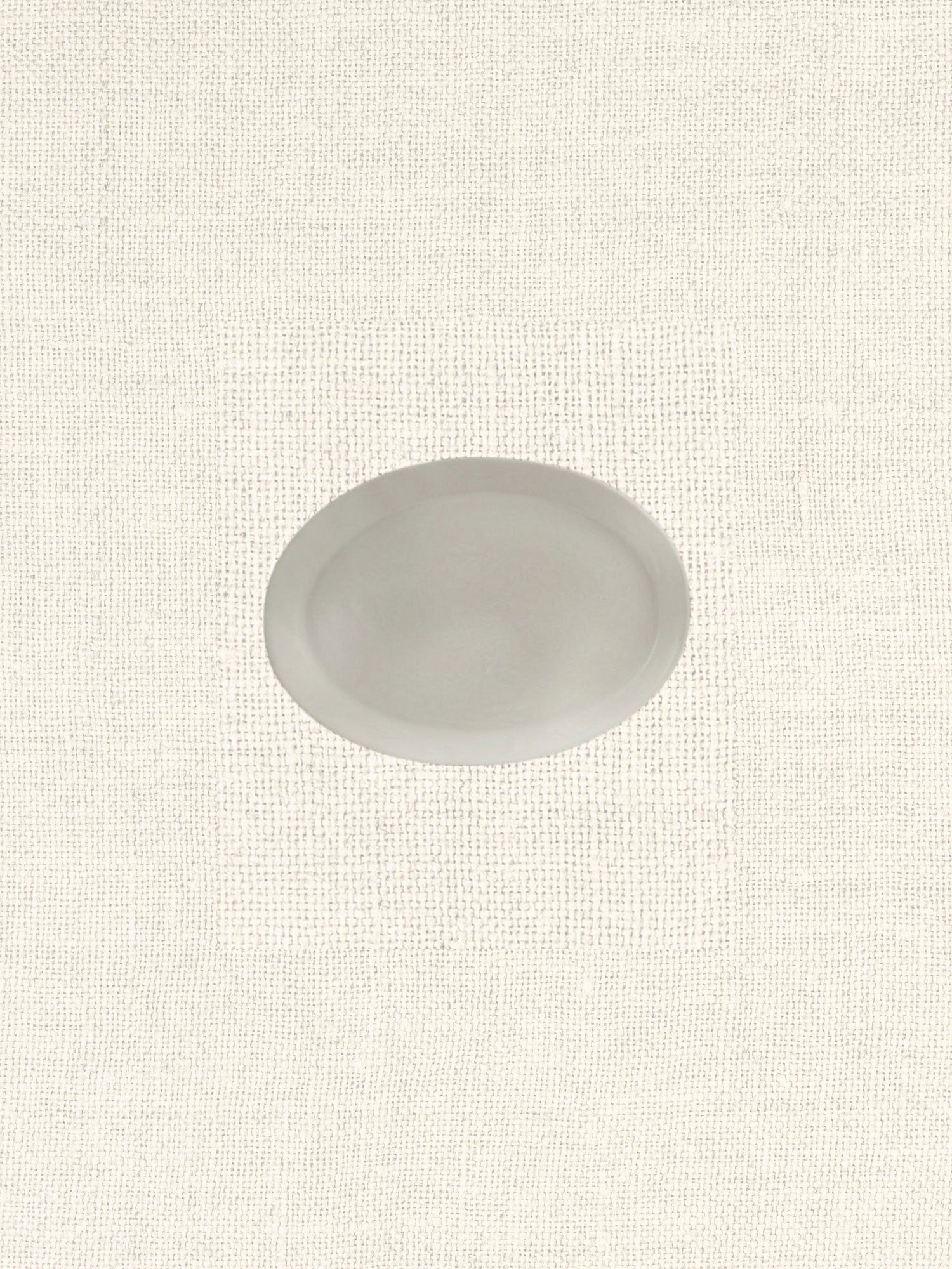 Stoneware Platters | White