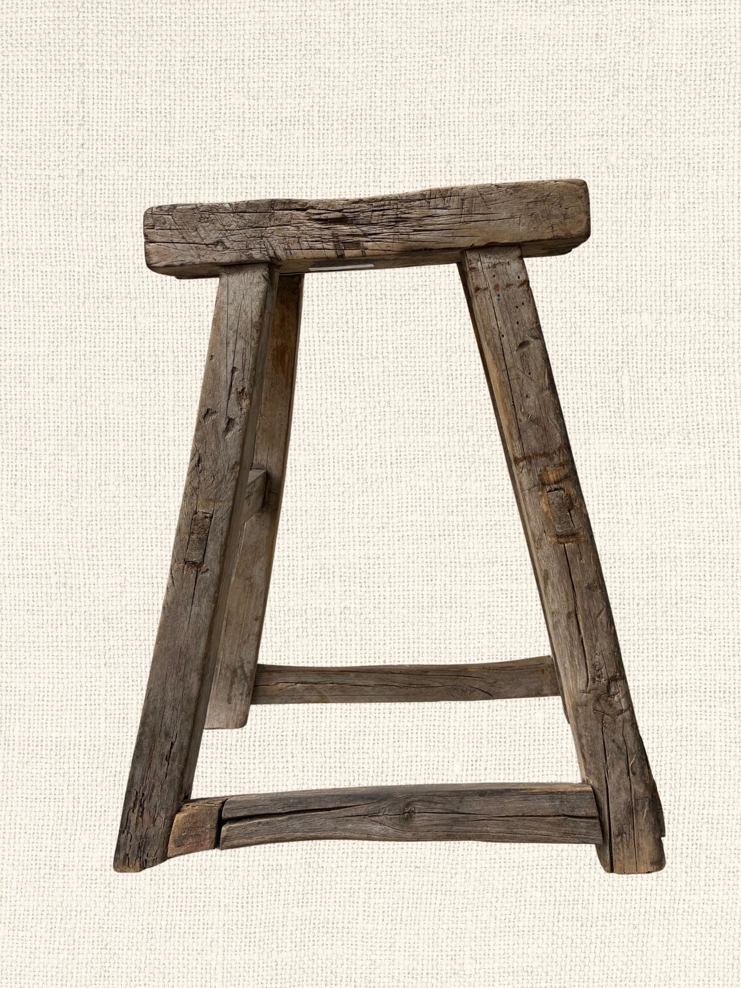 Vintage Rectangle Stool | No. 46