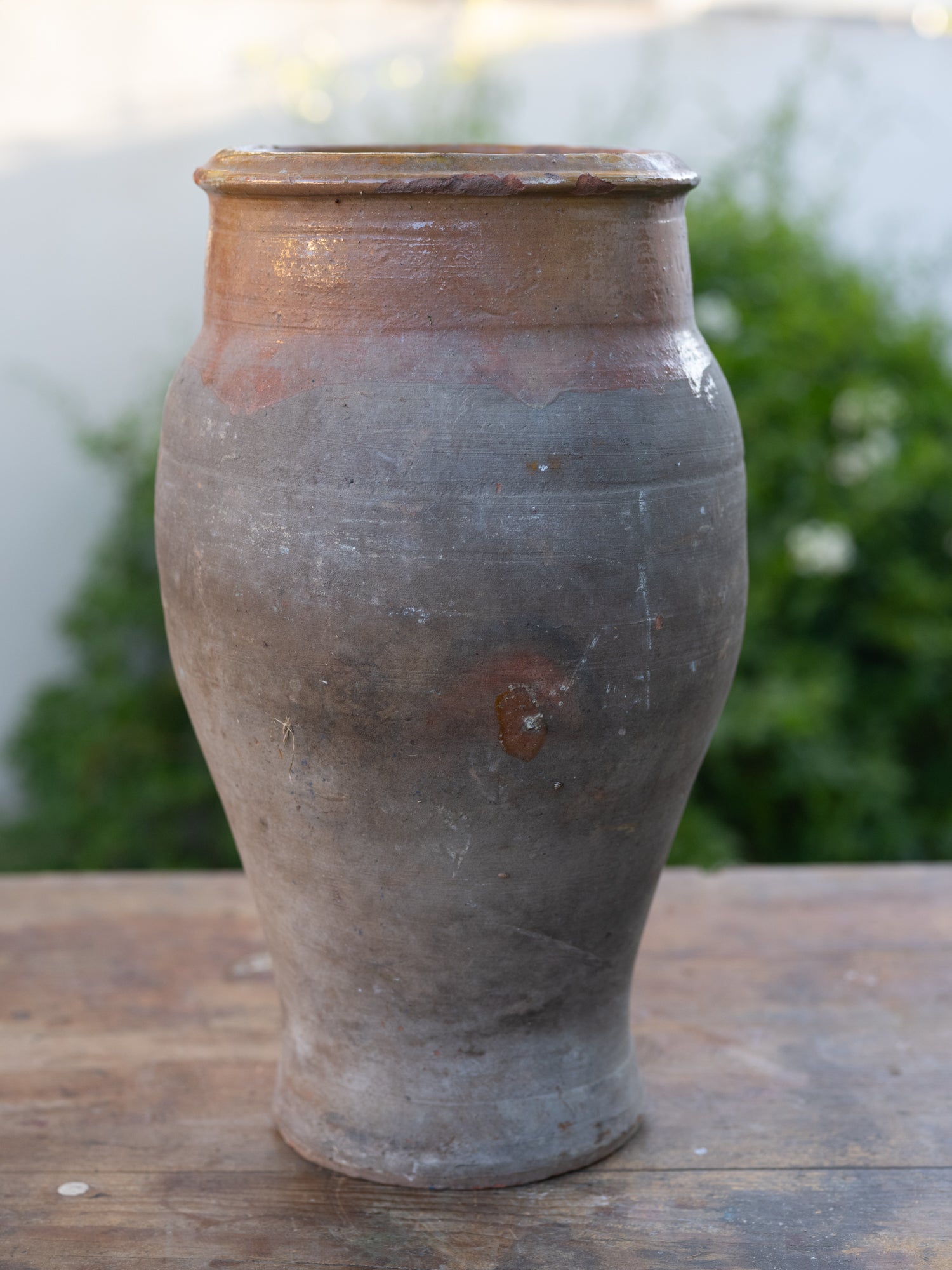 Vintage Moroccan Coastal Jar | Short