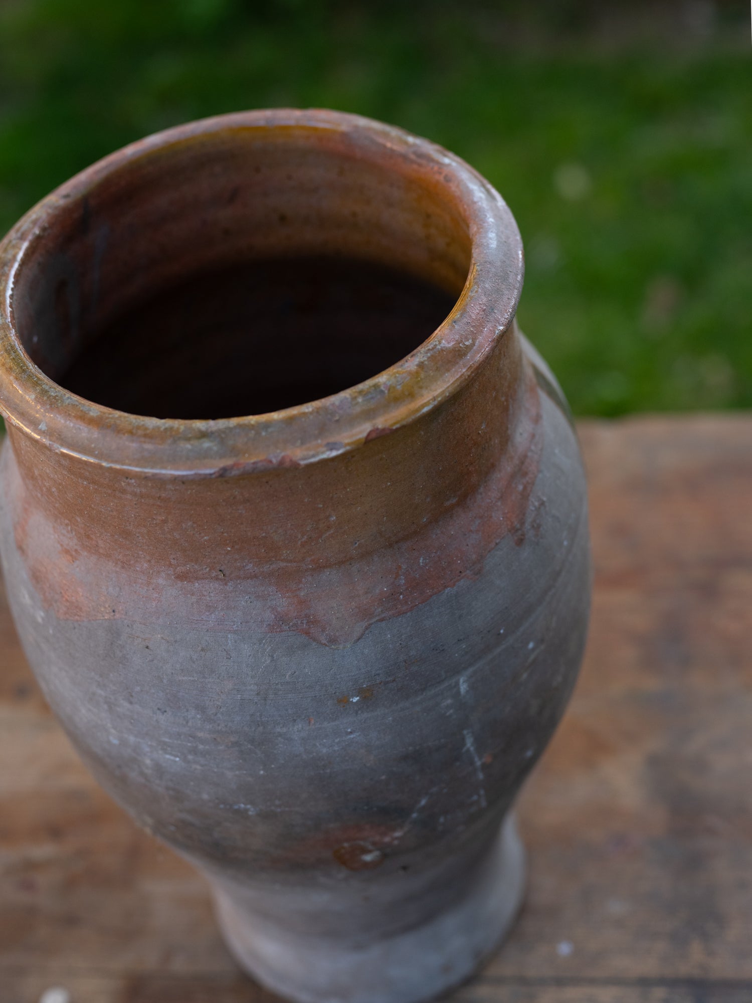 Vintage Moroccan Coastal Jar | Short