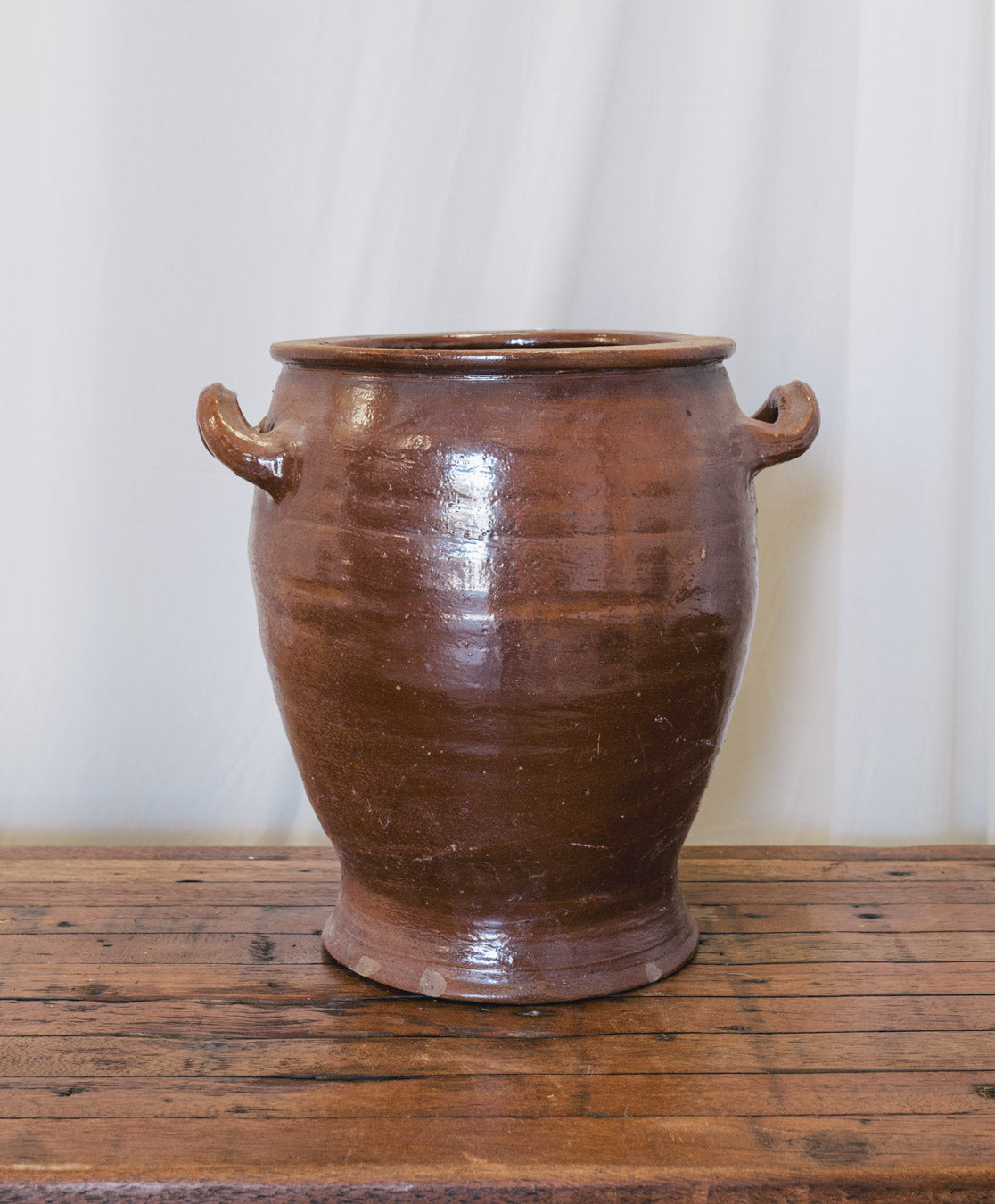 18th c. French Glazed Vessel | Medium