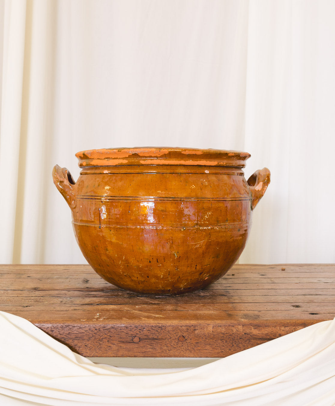 Vtg French Cooking Stoneware | Confit Pot