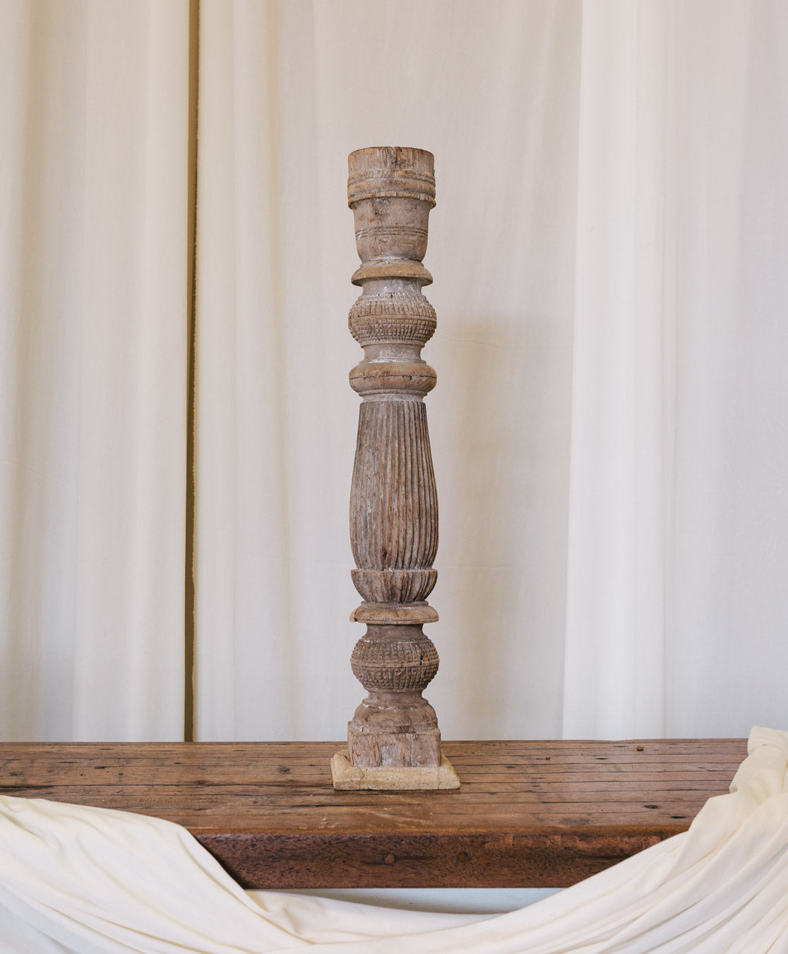 Vintage Table Leg Candlestand | XL
