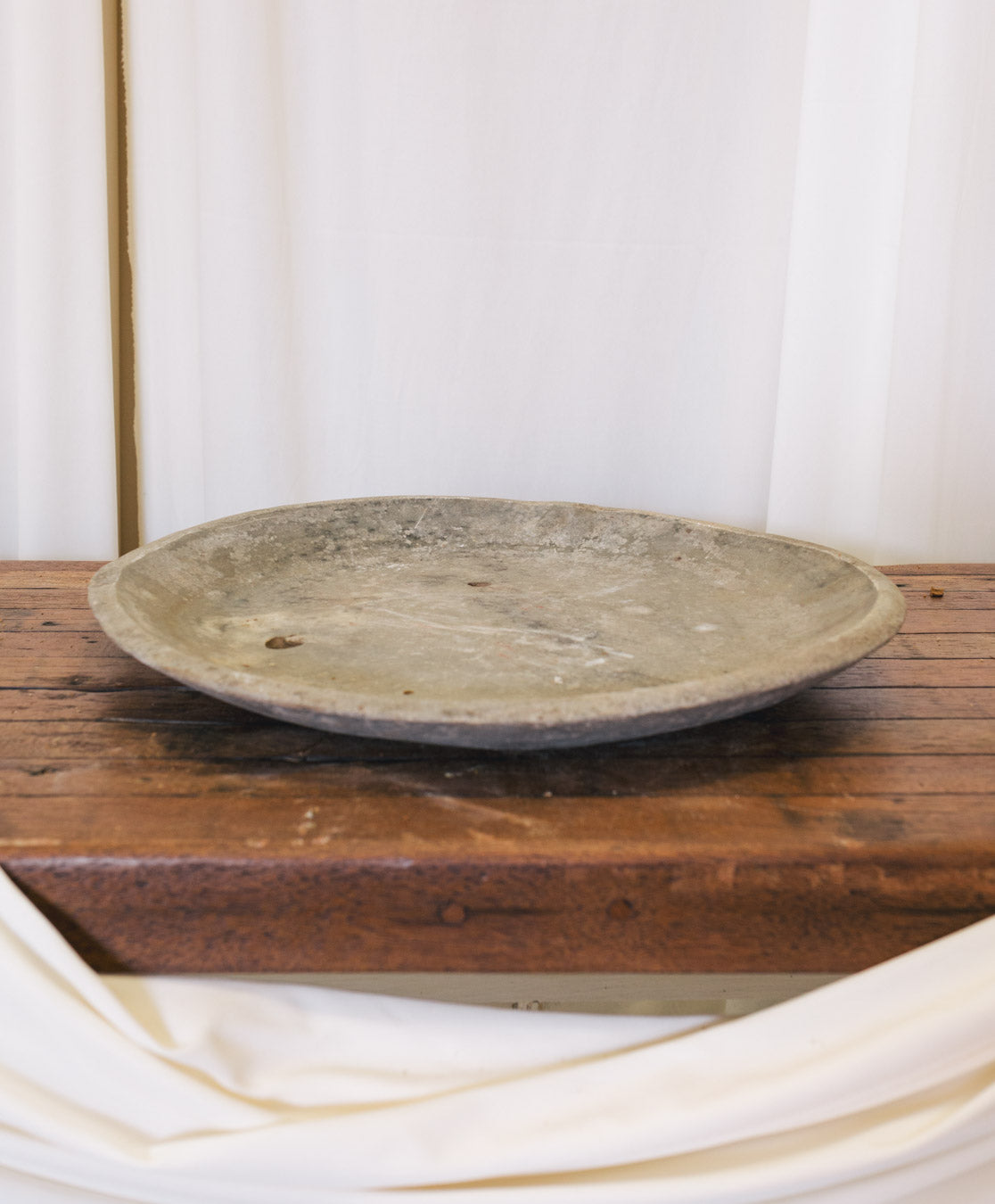 Vintage Indian Marble Plate