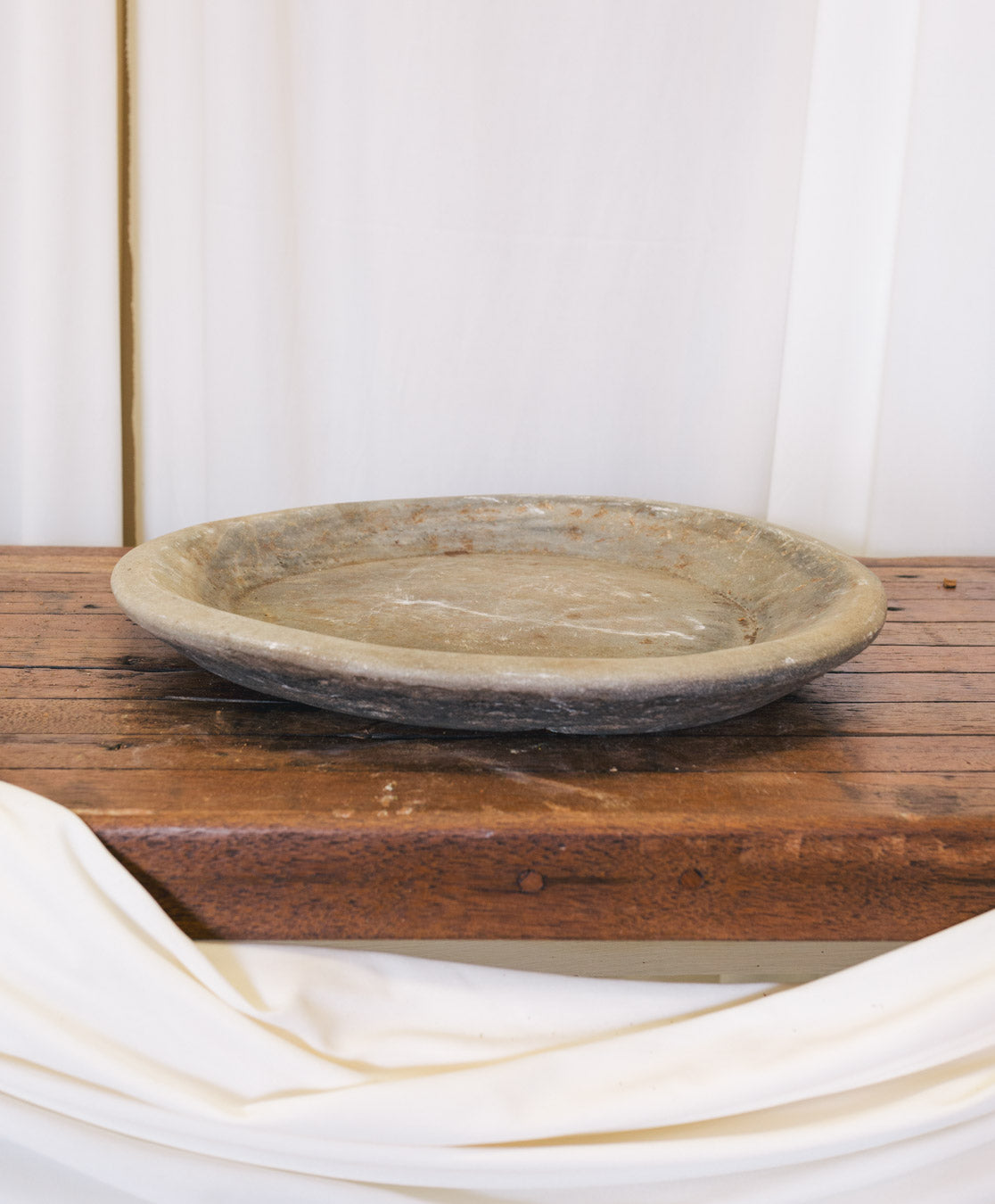 Vintage Indian Marble Plate