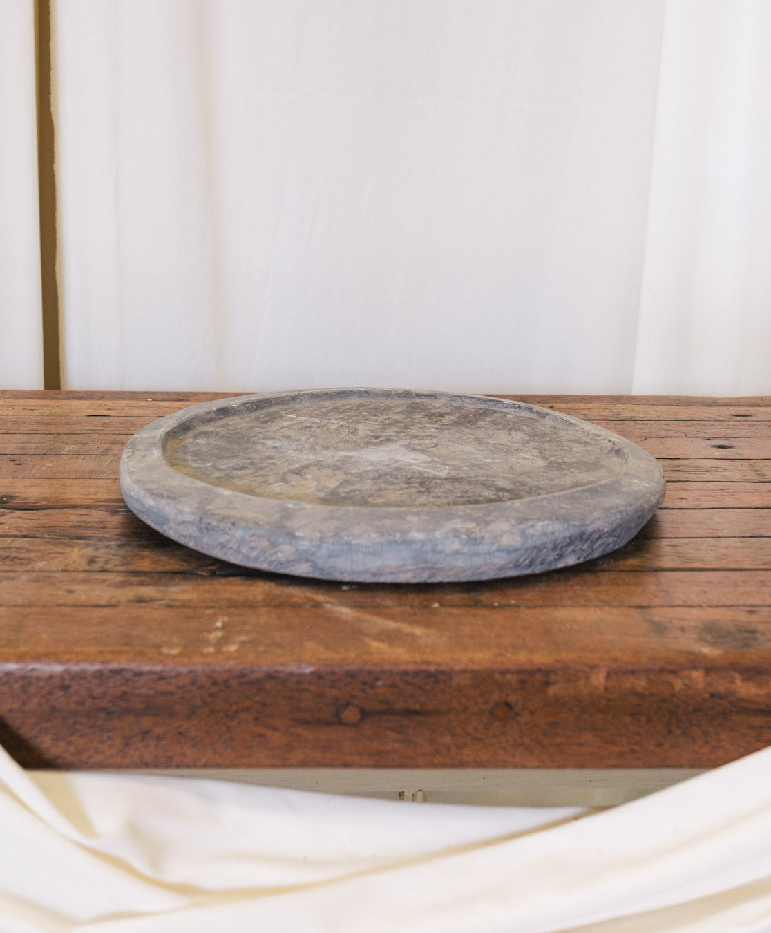 Vintage Indian Marble Plate
