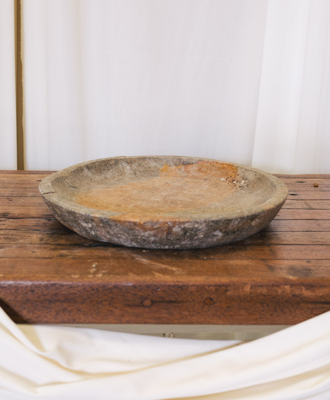 Vintage Indian Marble Plate