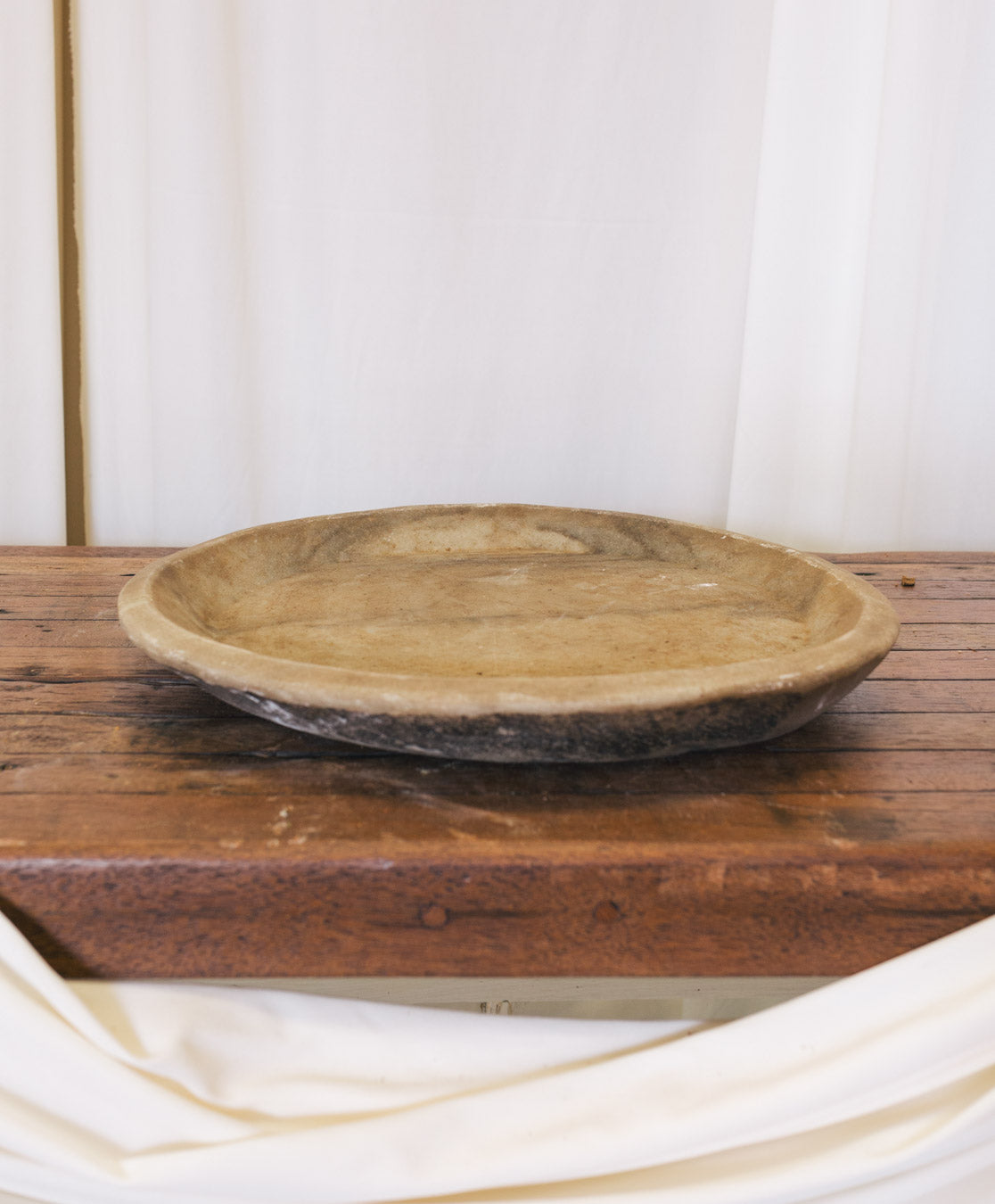 Vintage Indian Marble Plate