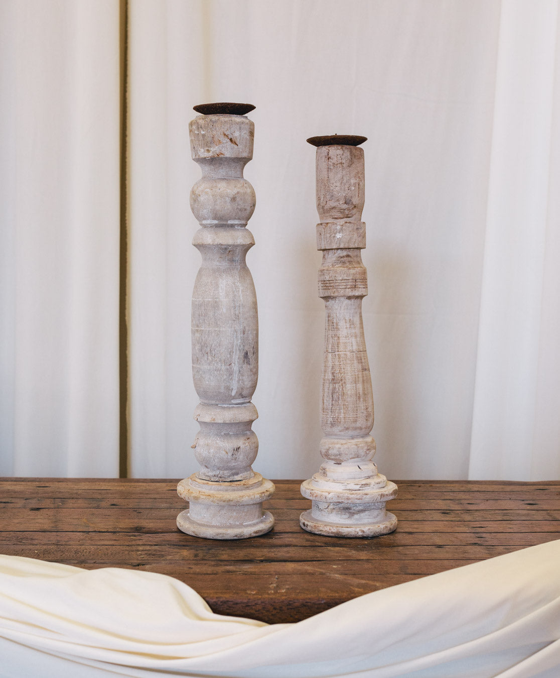 Vintage Table Leg Candlestand | XL