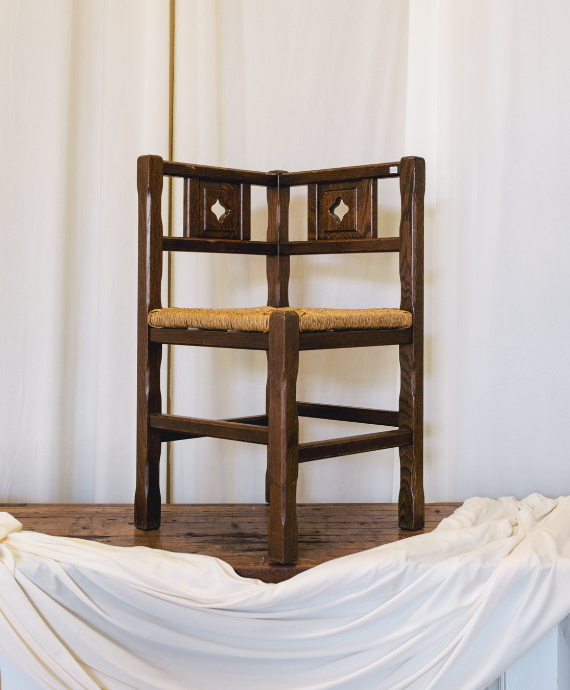Antique Dutch Corner Chair