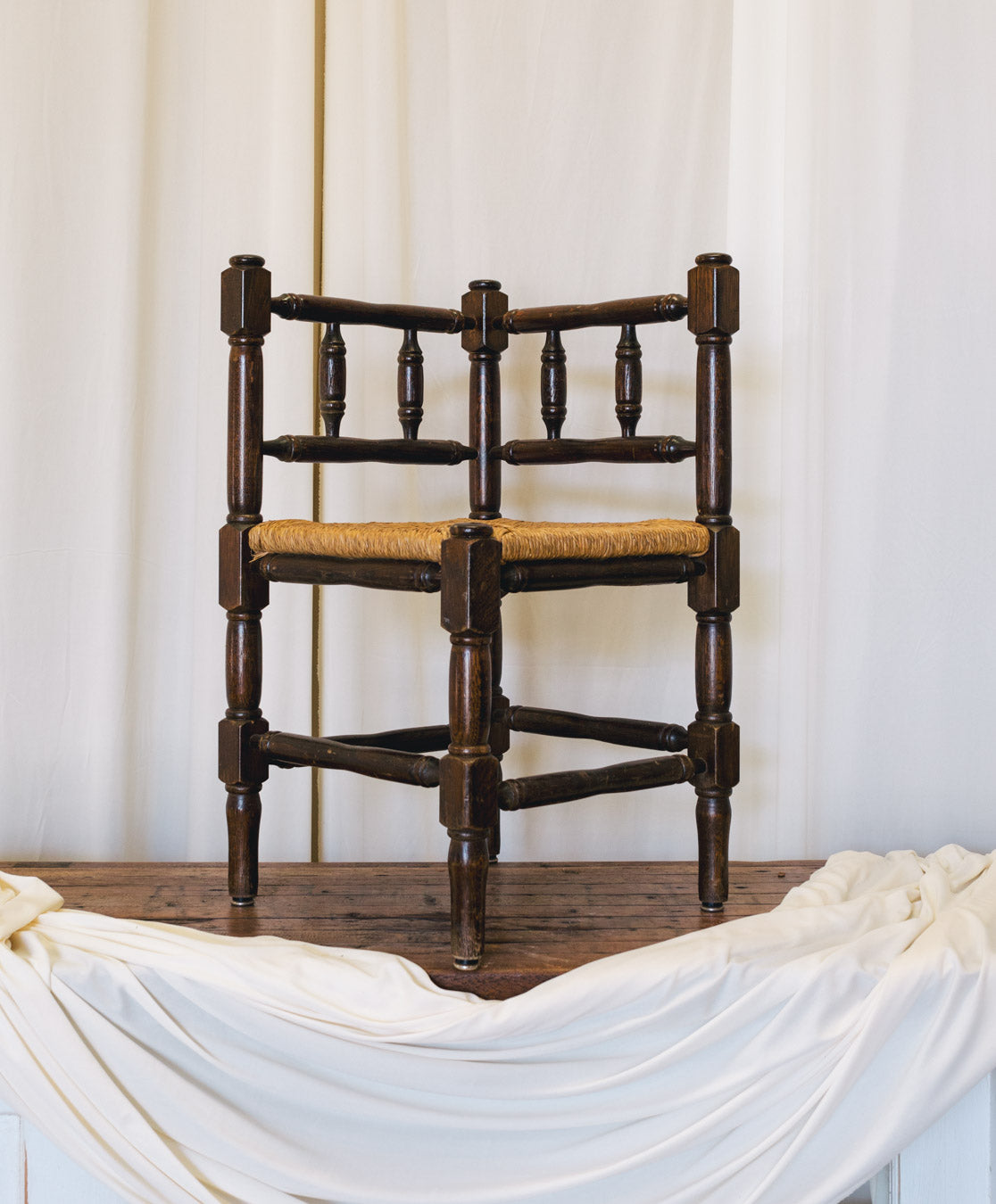 Antique Dutch Corner Chair