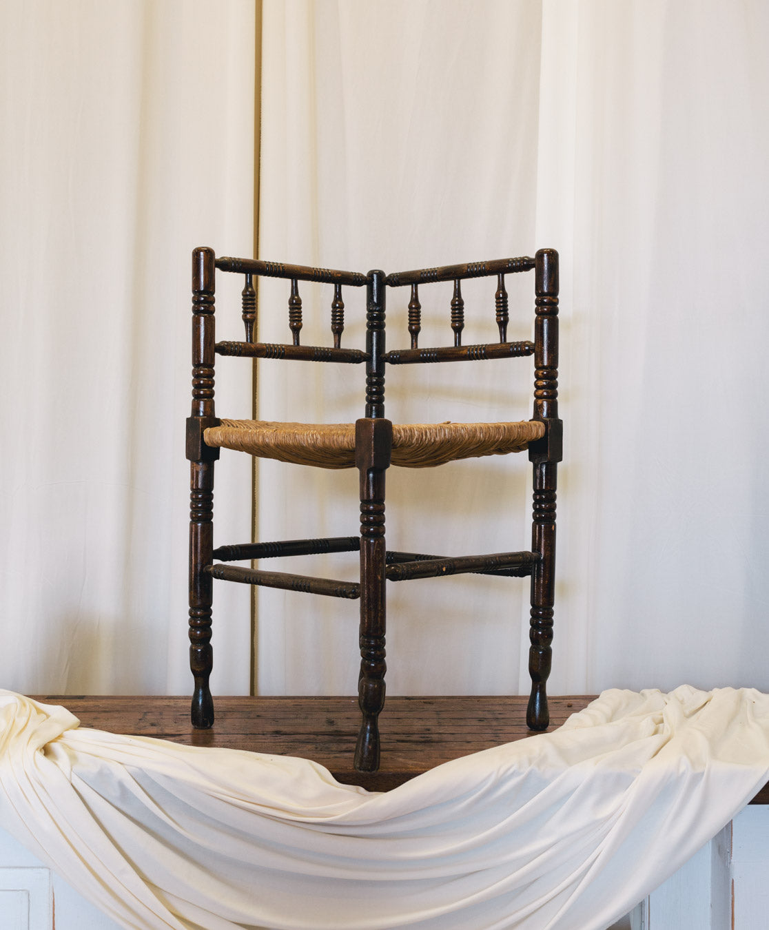 Antique Dutch Corner Chair