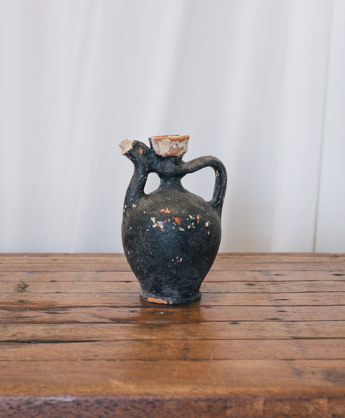Antique Serbian Glazed Vessel