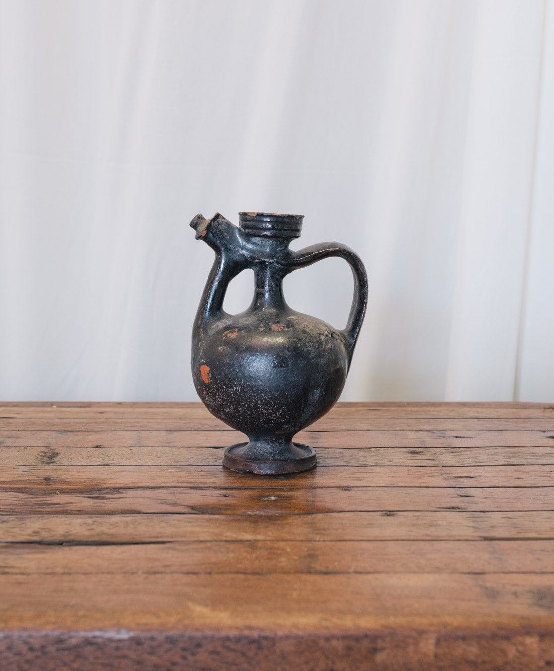 Antique Serbian Glazed Vessel