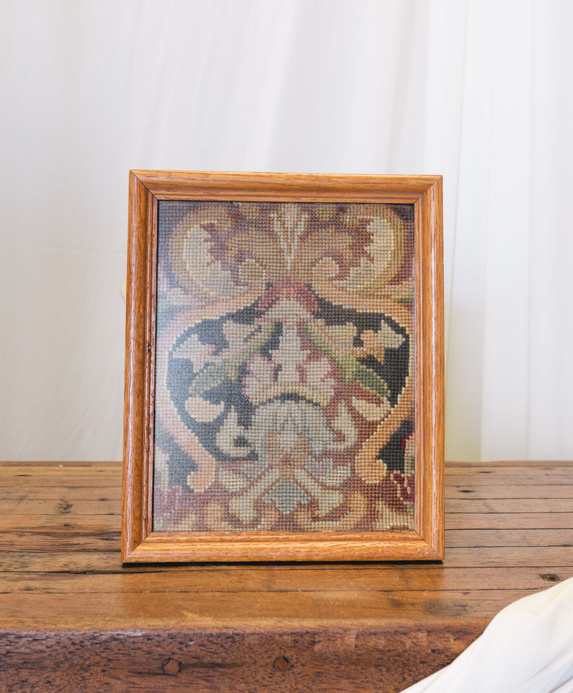 18th c. Tapestry Cutting in Frame