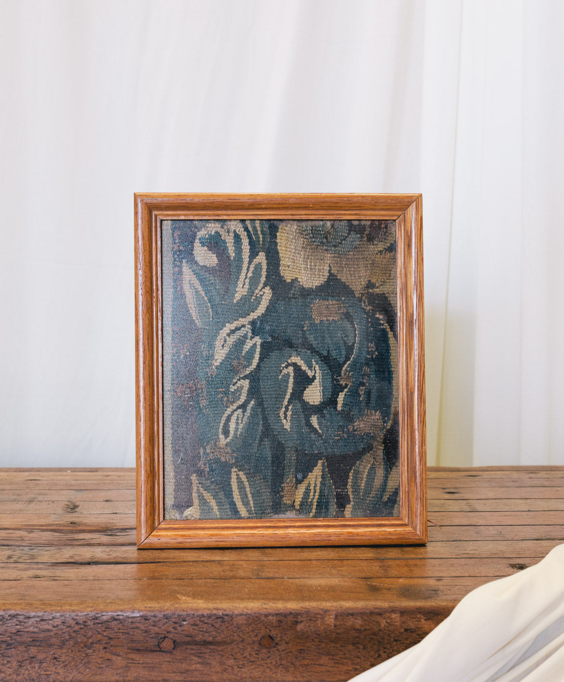 18th c. Tapestry Cutting in Frame
