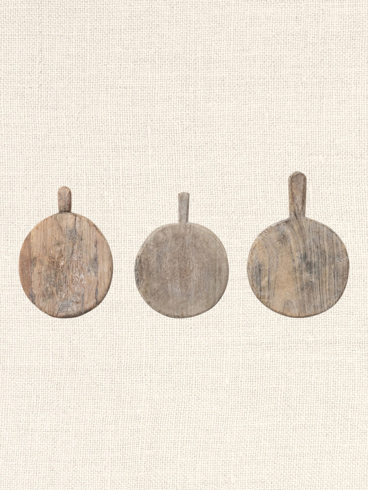 Found Decorative Wood Bread Board w/ Handle | Assorted