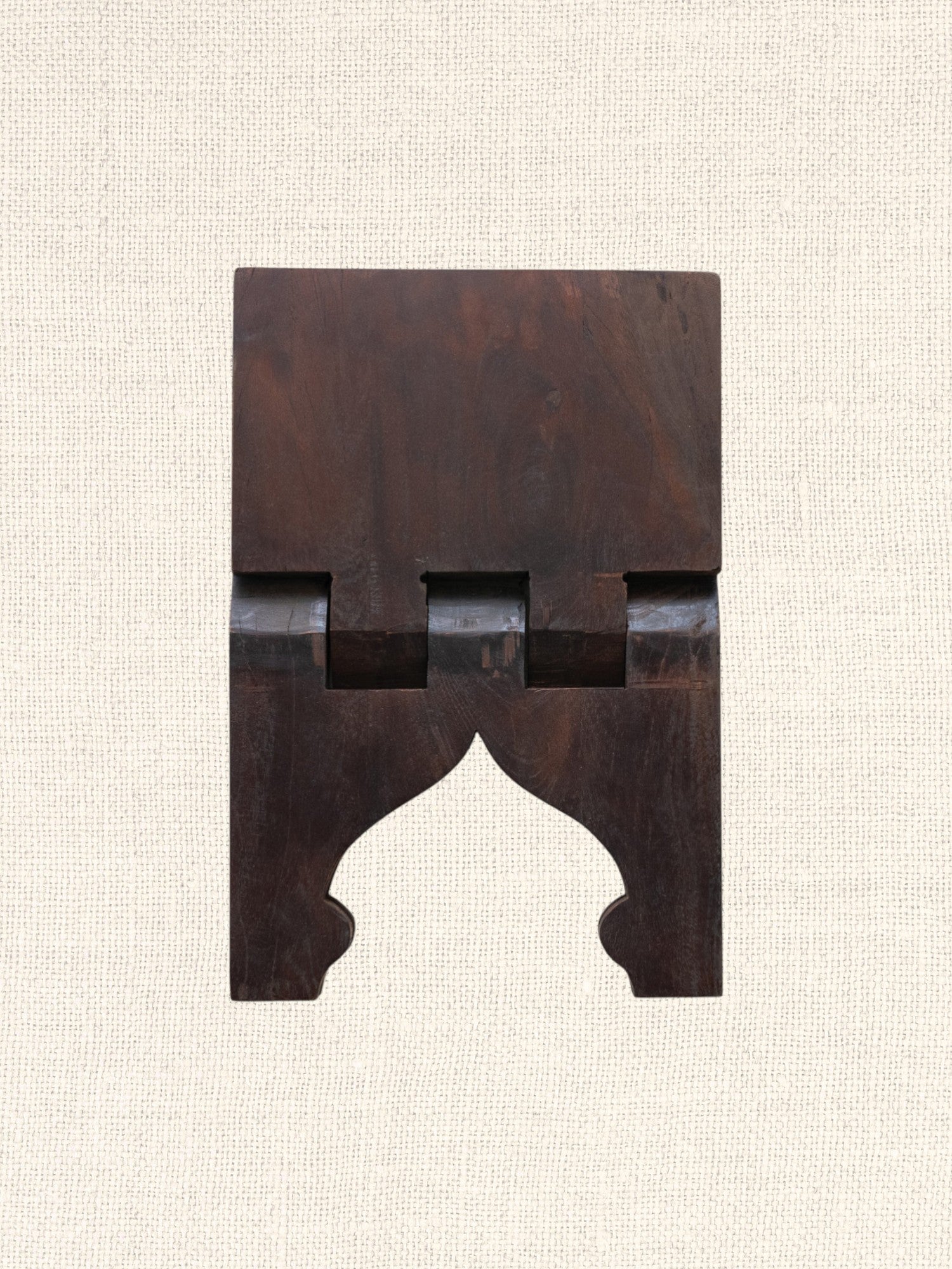 Reclaimed Wood Oversized Folding Book Holder