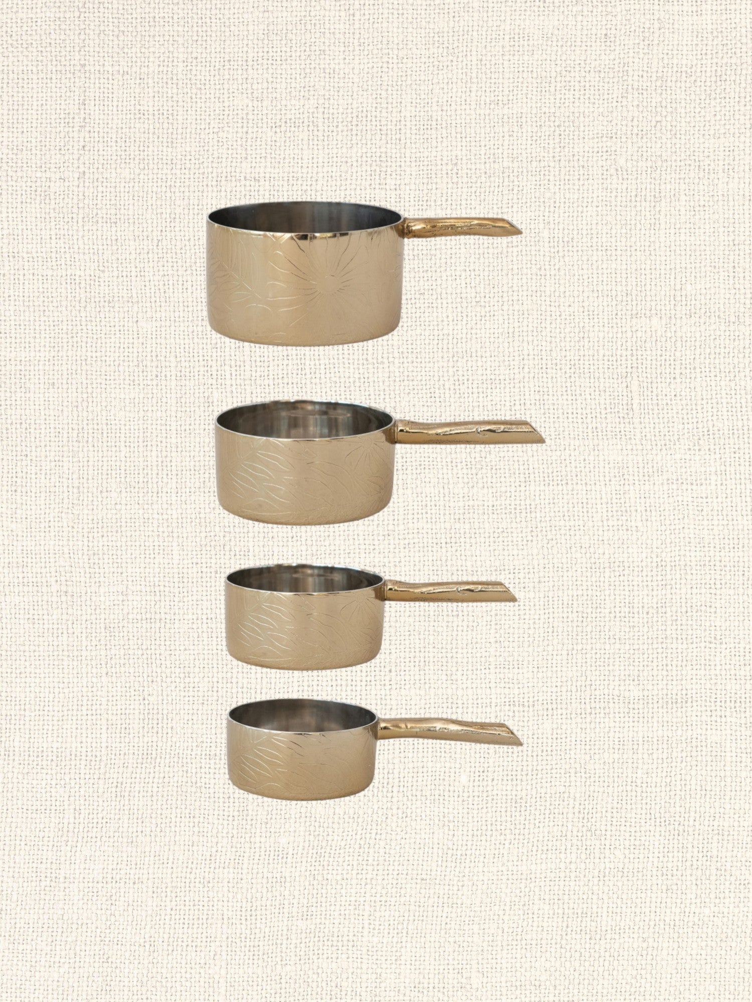 Stainless Steel Measuring Cups S/4