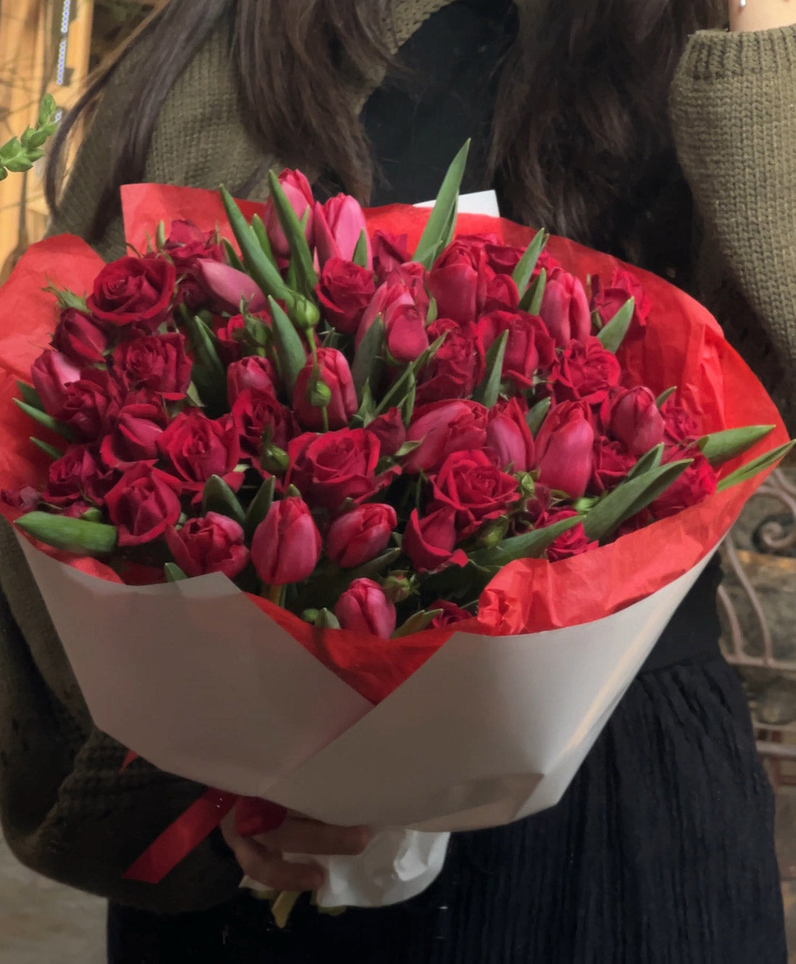 Flower Bouquet "Delicate Passion"