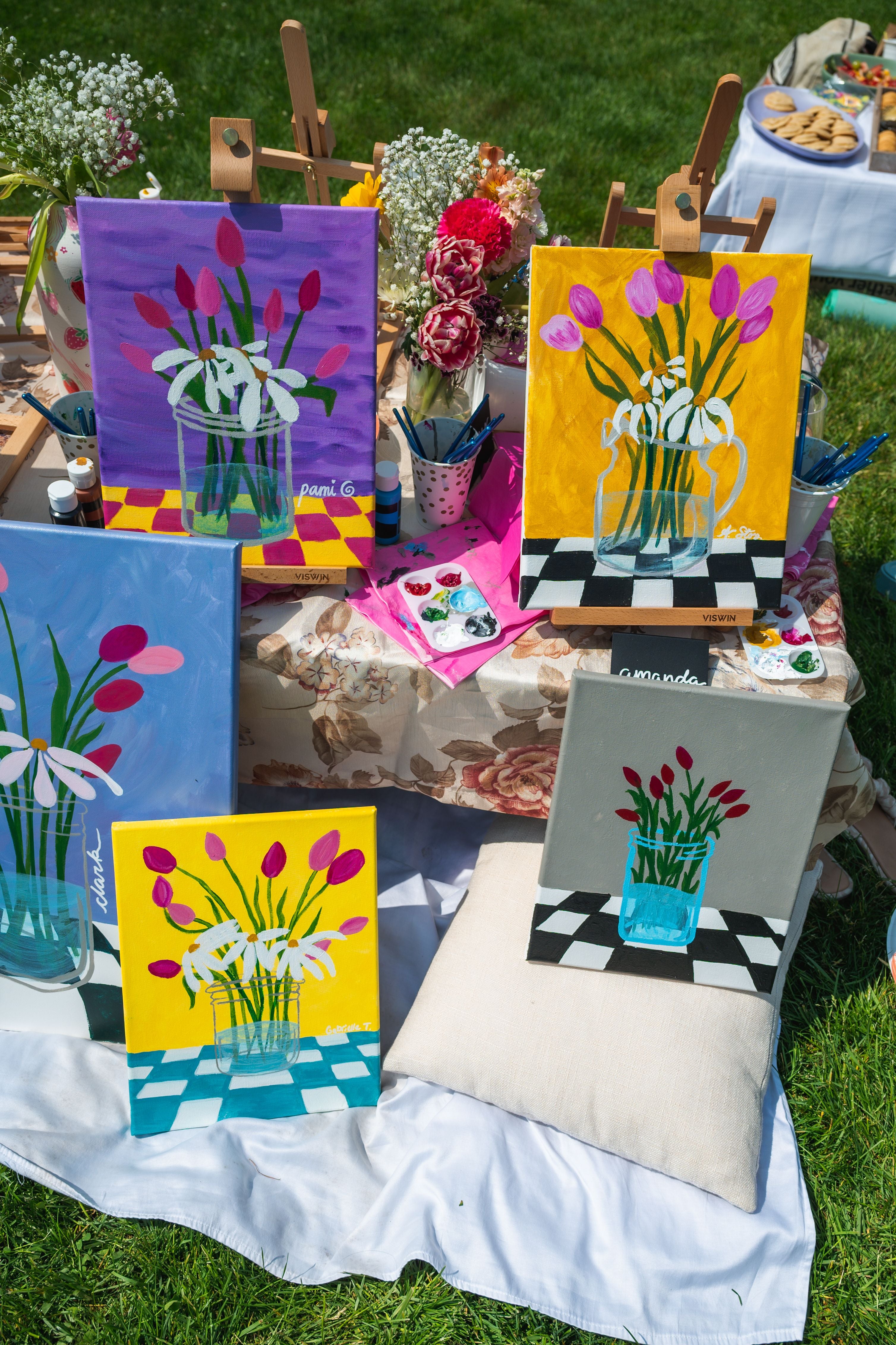 Cocktails & Canvases: Networking Workshop