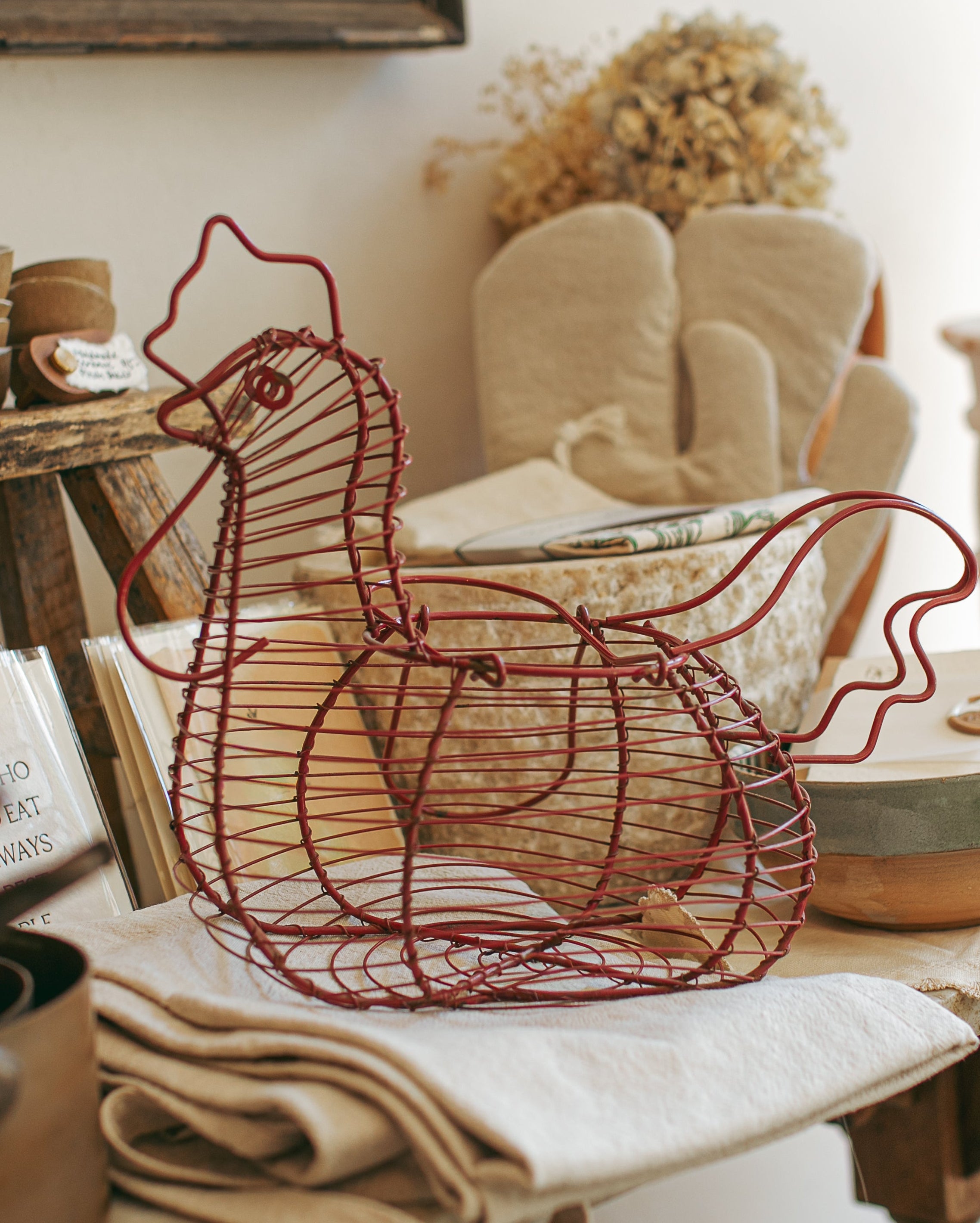 Wire Chicken Basket