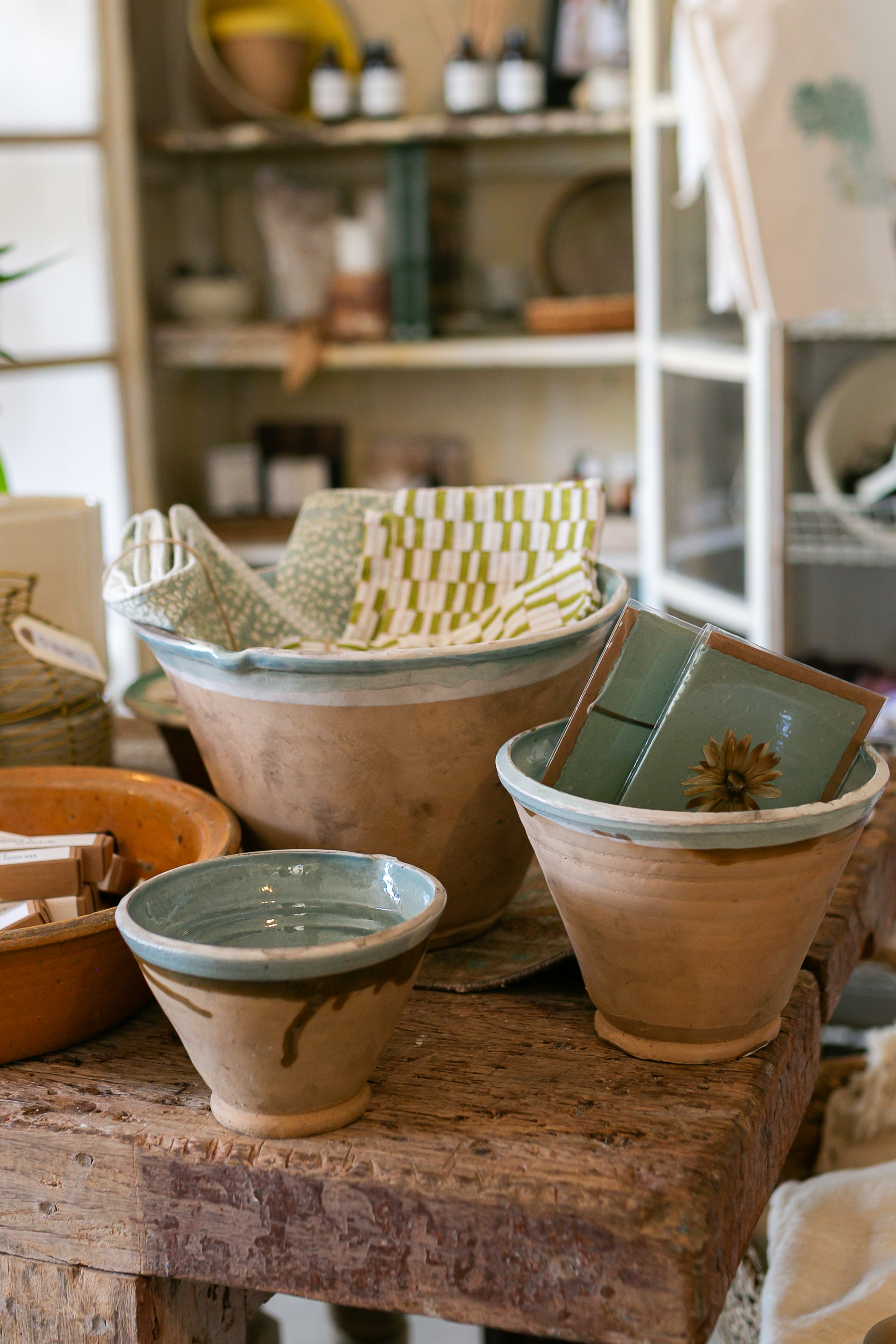 Cottage Crafted Bowls| Light Blue | Small