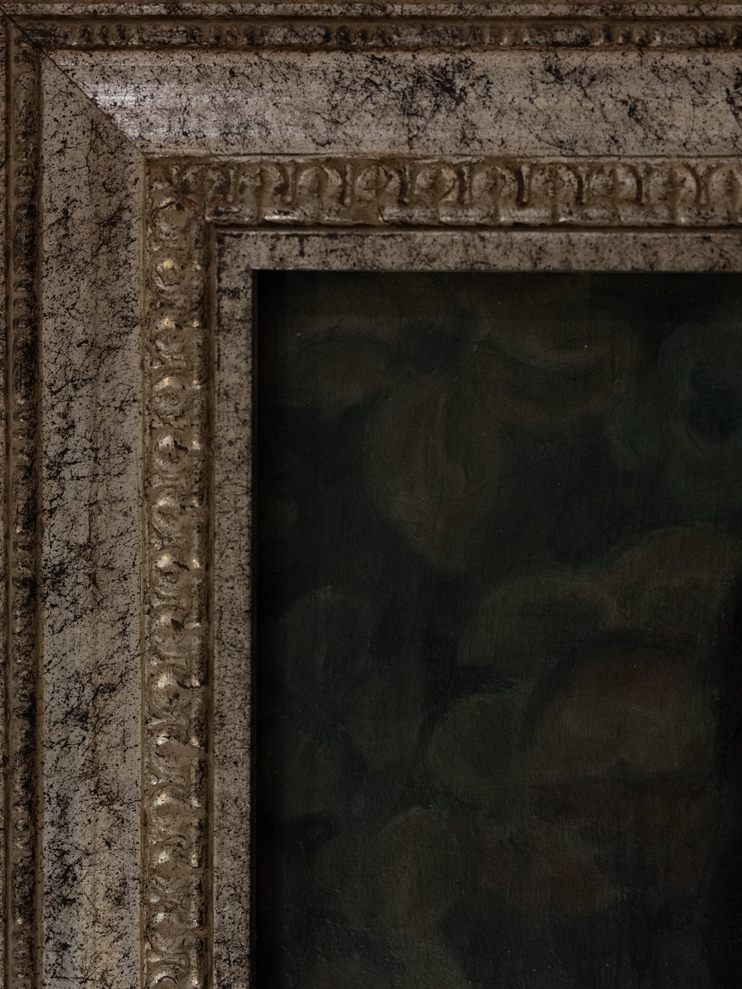 Vintage French Art | Woman Painting | Oil | Framed