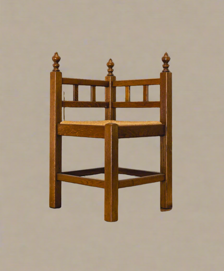 Antique Dutch Corner Chair