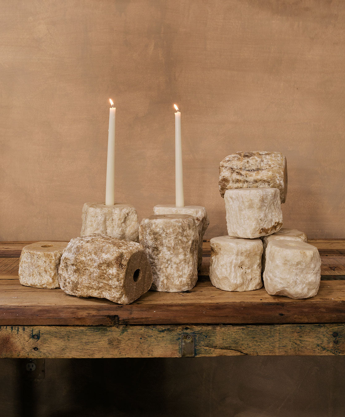 Onyx Taper Candle Holder | Medium