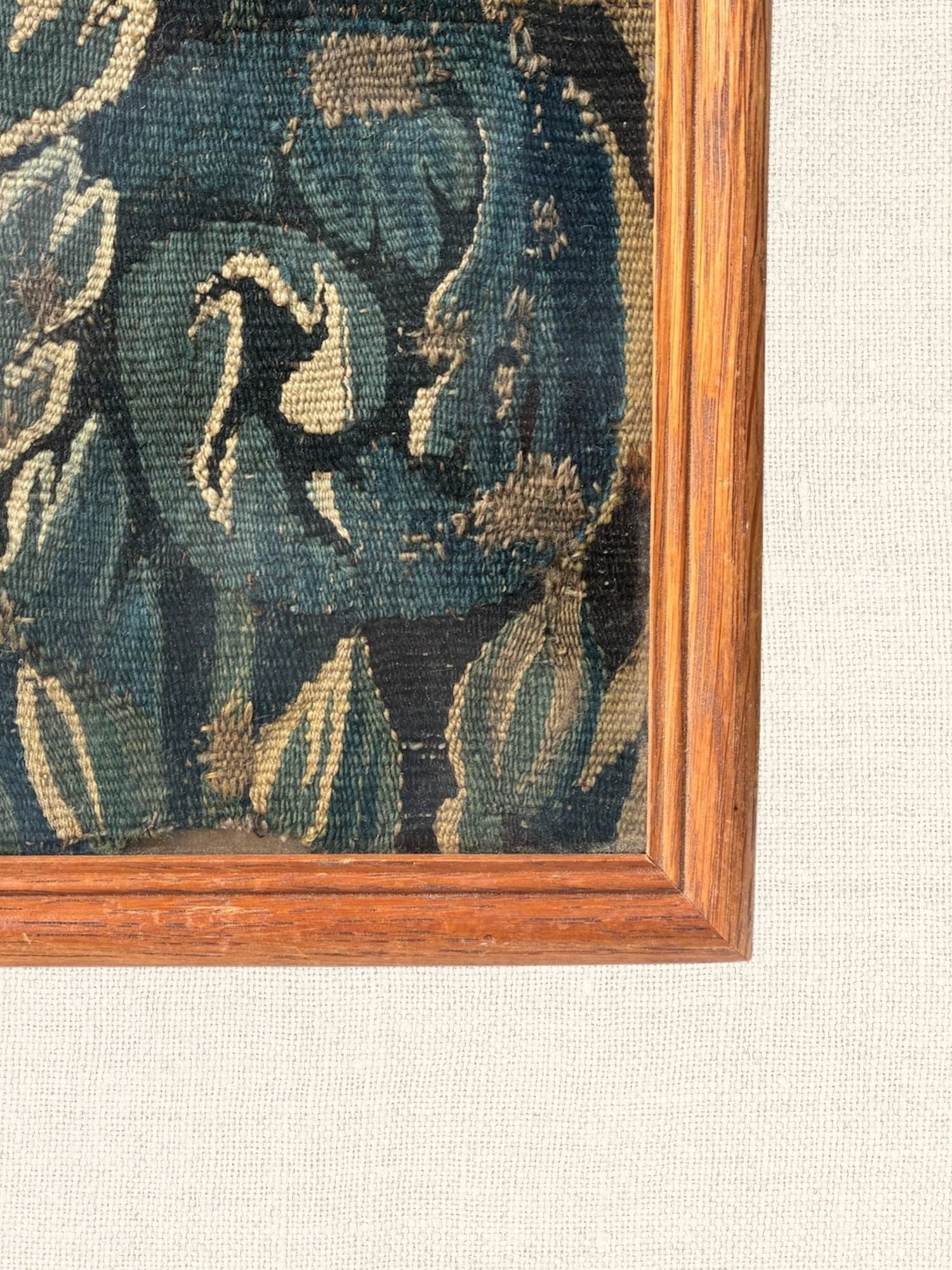 18th c. Tapestry Cutting in Frame | No. 1