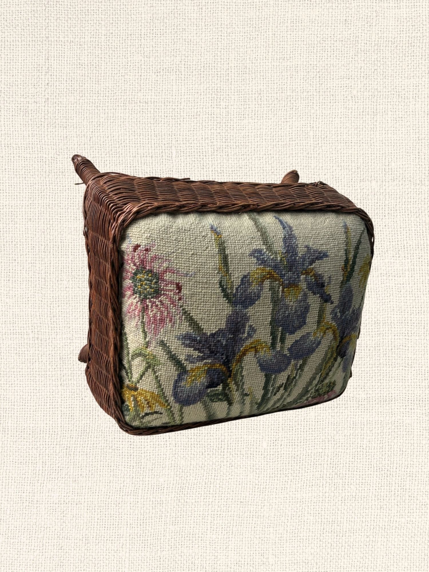 Needlepoint Footstool