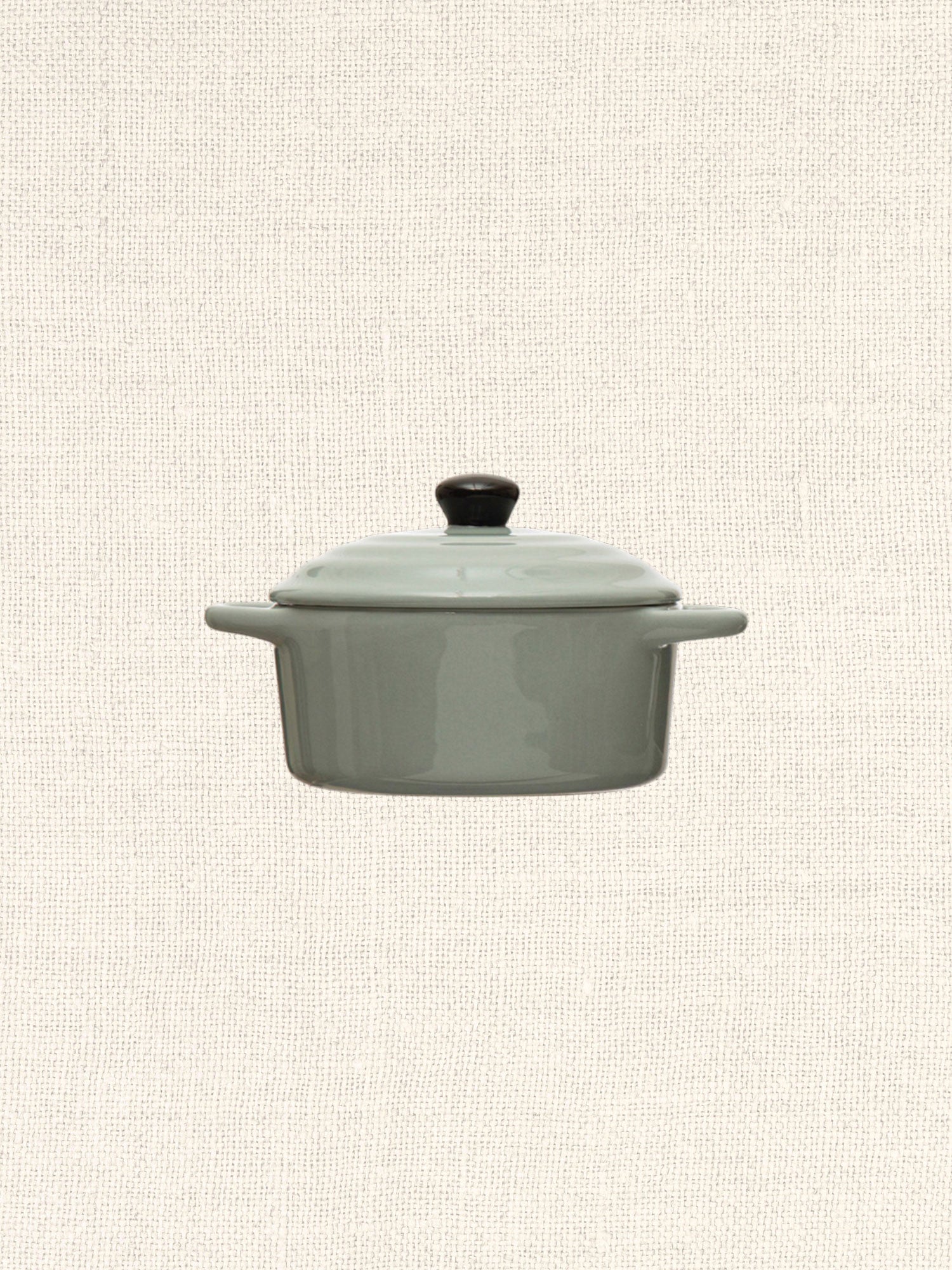 Stoneware Mini Baker w/ Lid