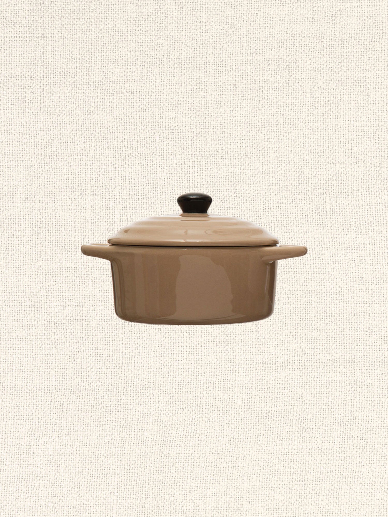 Stoneware Mini Baker w/ Lid