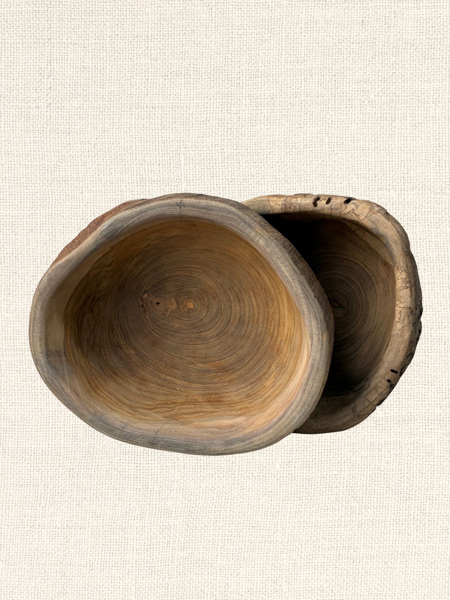 Teak Wood Weathered Raw Brown