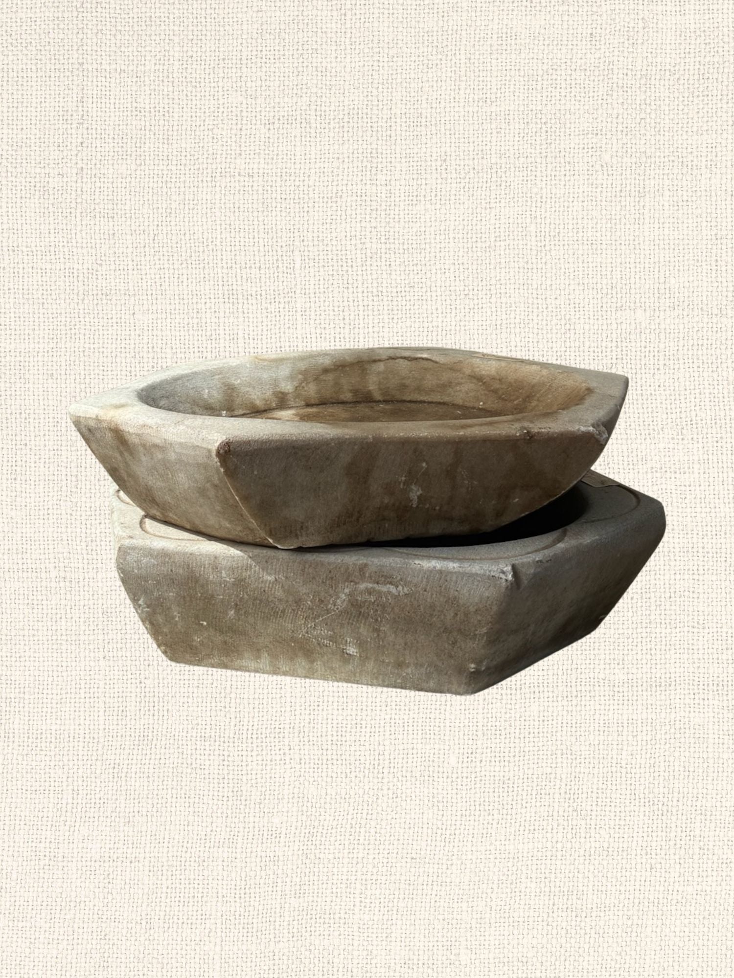 Marble Kharal Bowl | No. 3