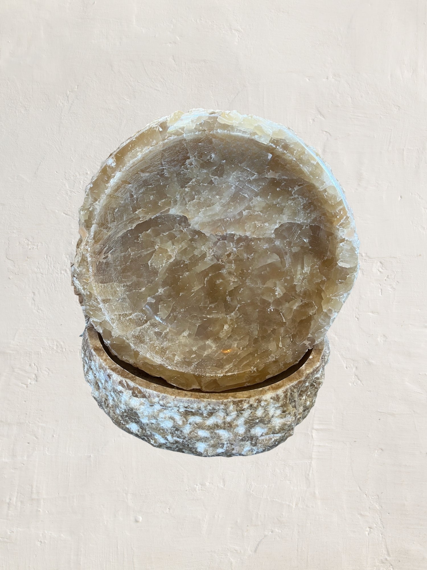 Honey Onyx Rough Edge Bowl