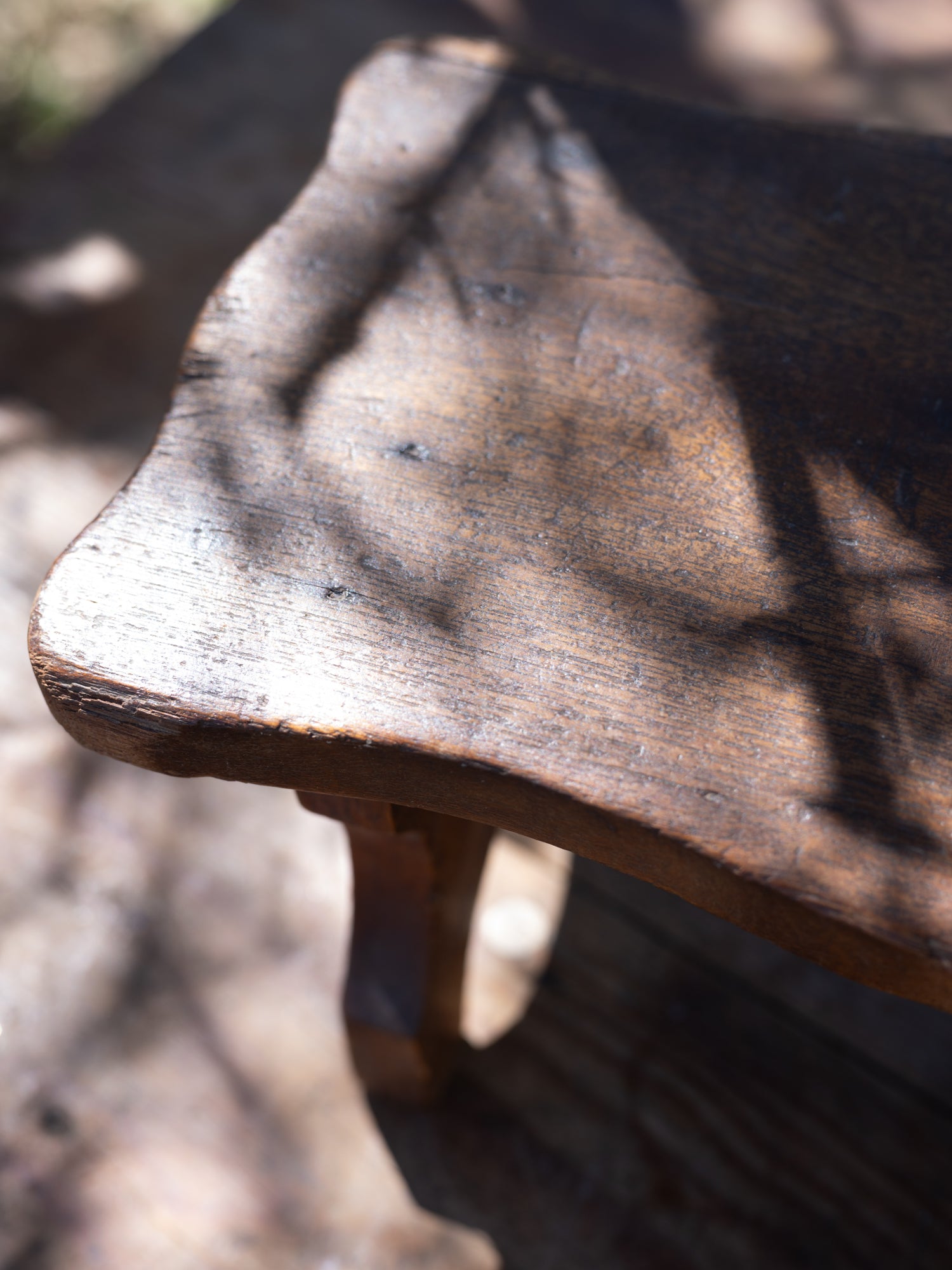 Vintage Mini Stool | Ornate Seat