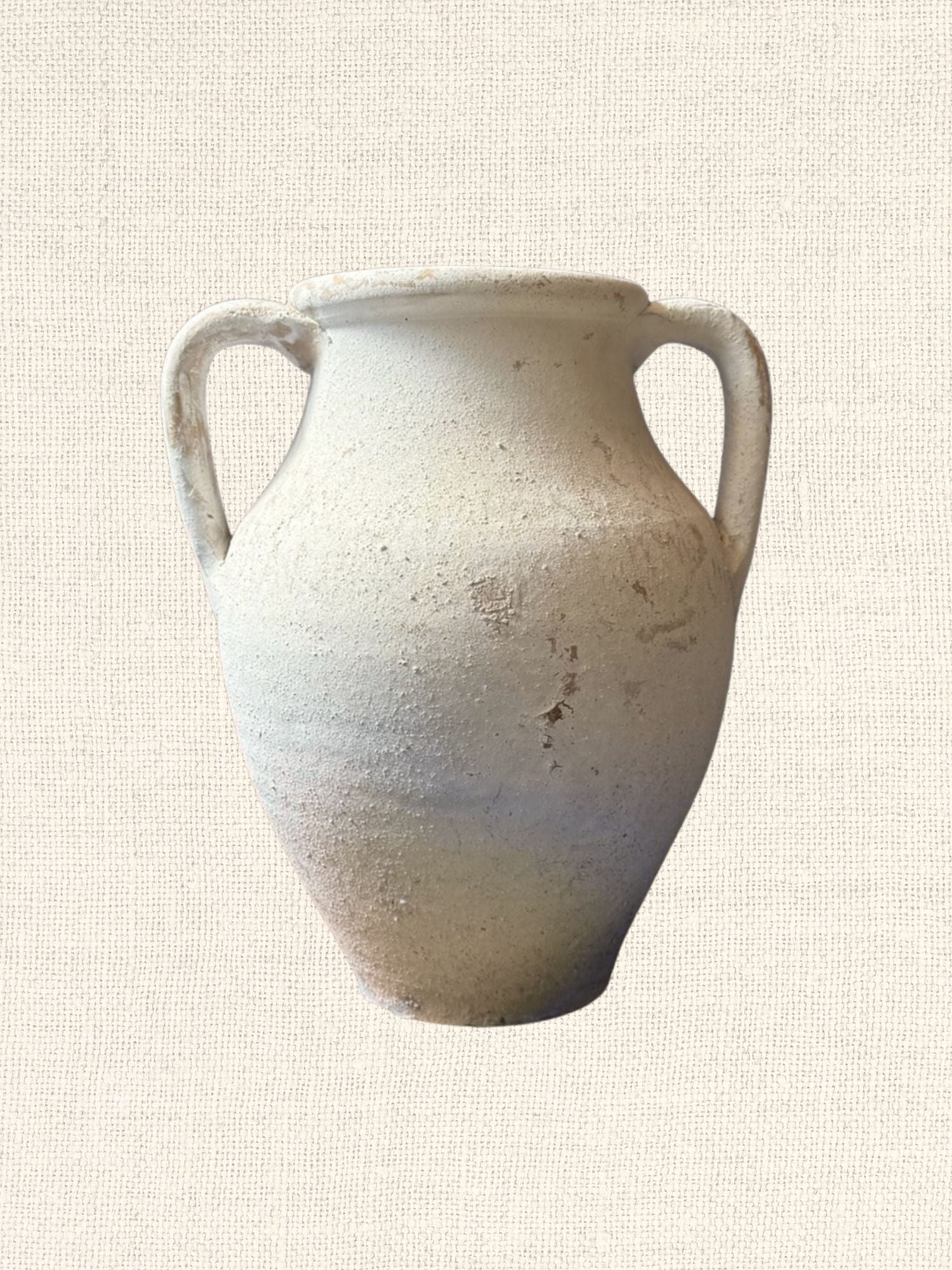 Avanos Jug | White Wash | Double Handle