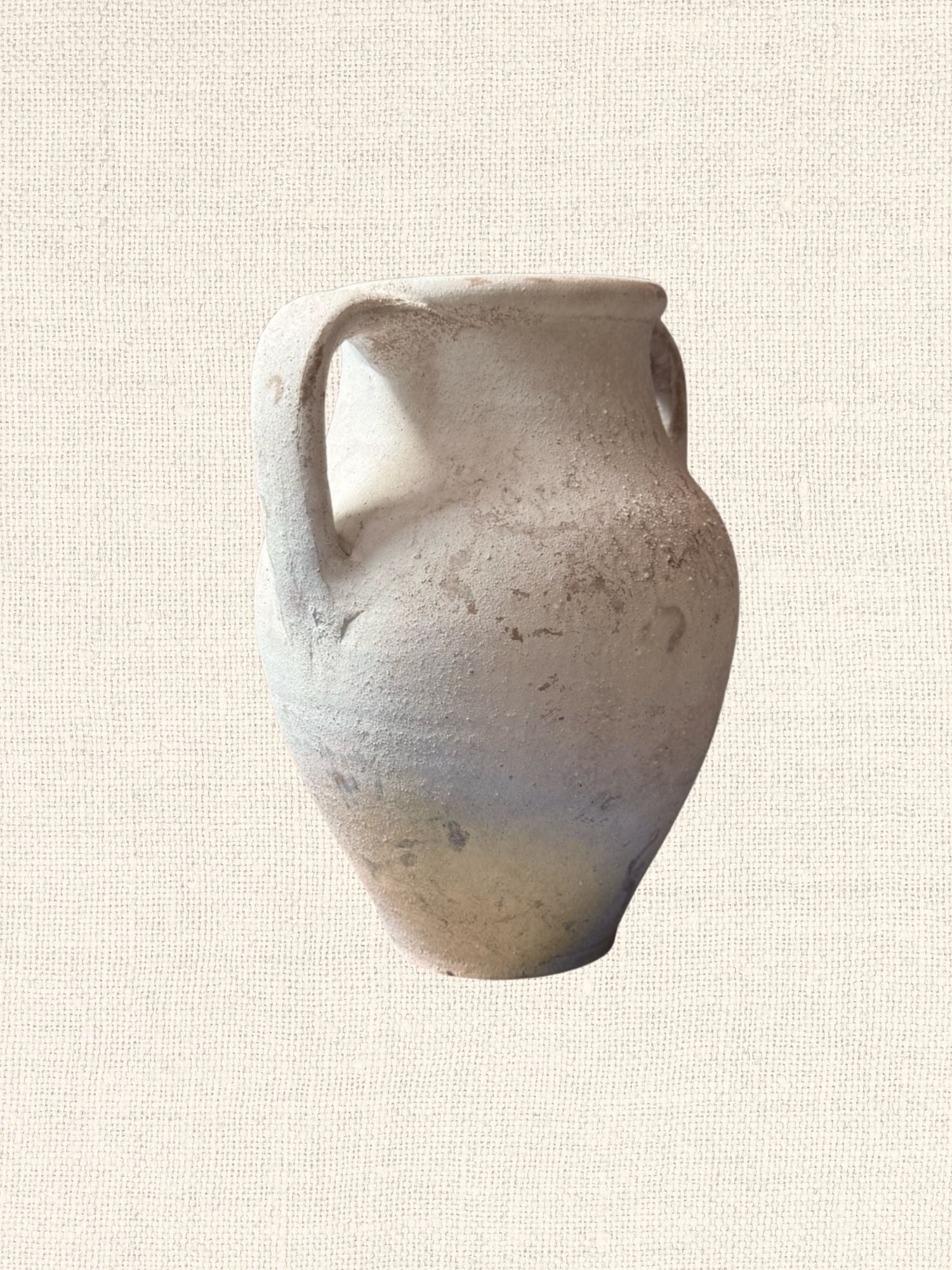 Avanos Jug | White Wash | Double Handle