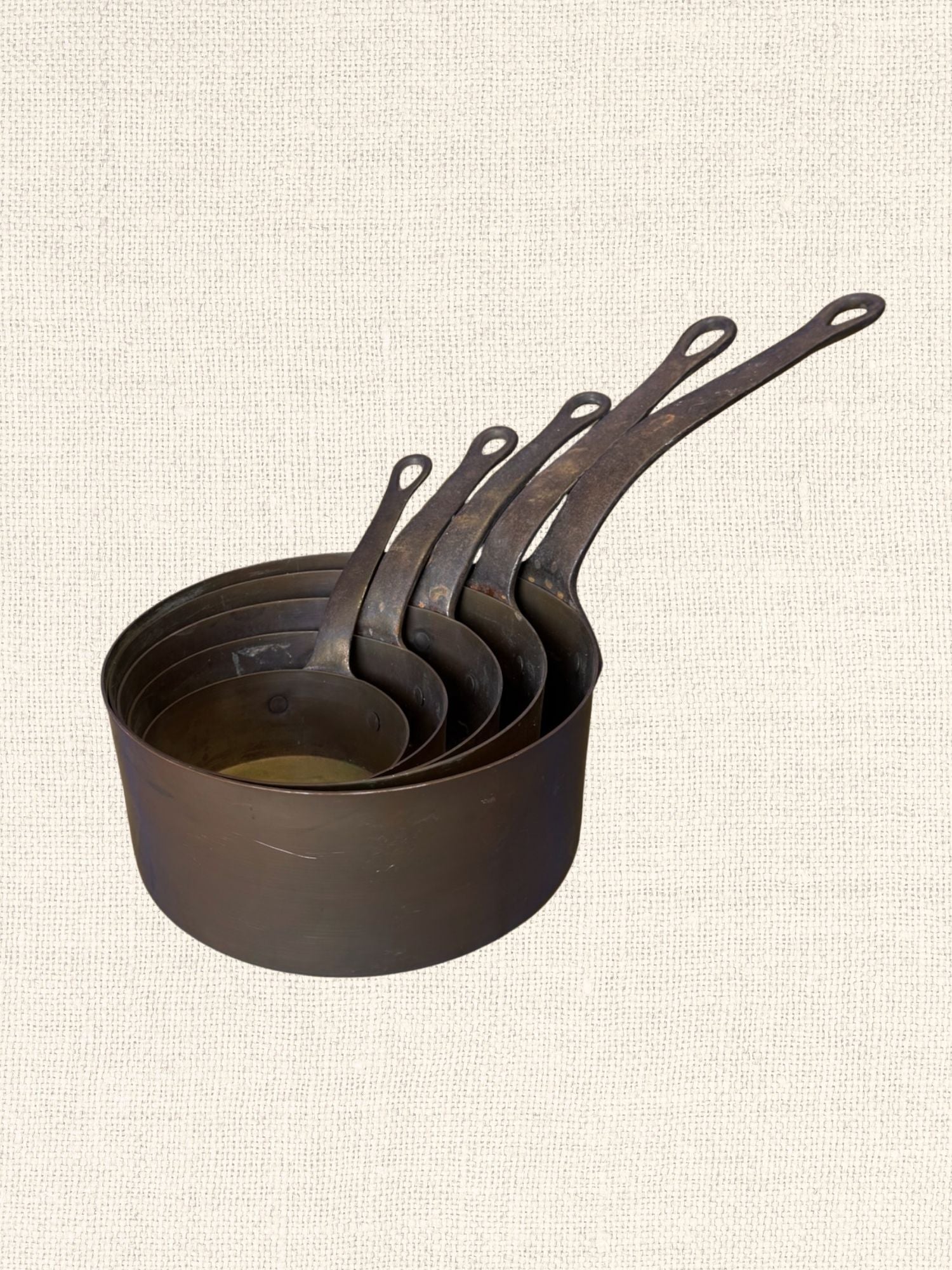 18th c. French Cooper Pans | S/5